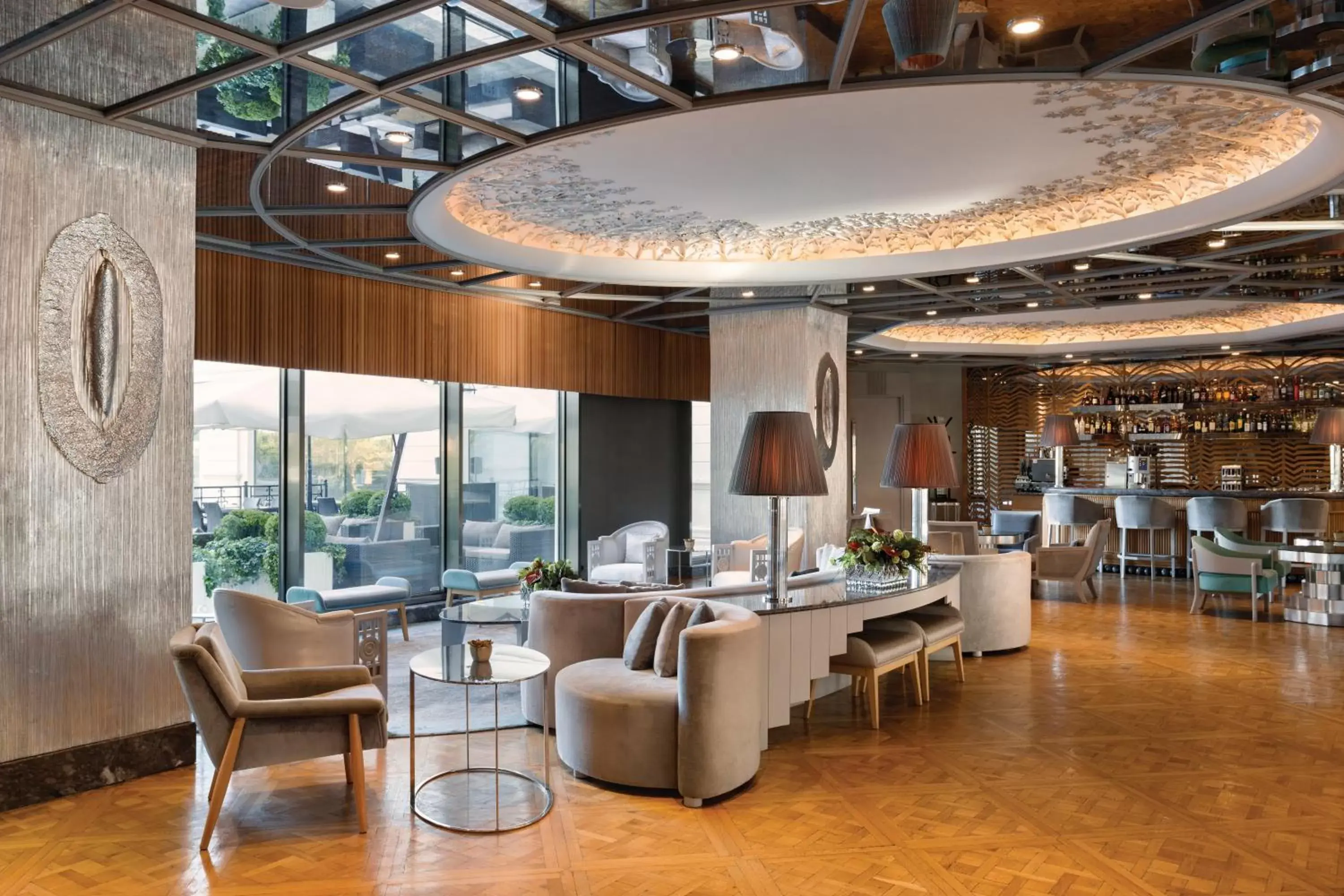 Lobby or reception, Lounge/Bar in Wyndham Grand Istanbul Kalamış Marina Hotel
