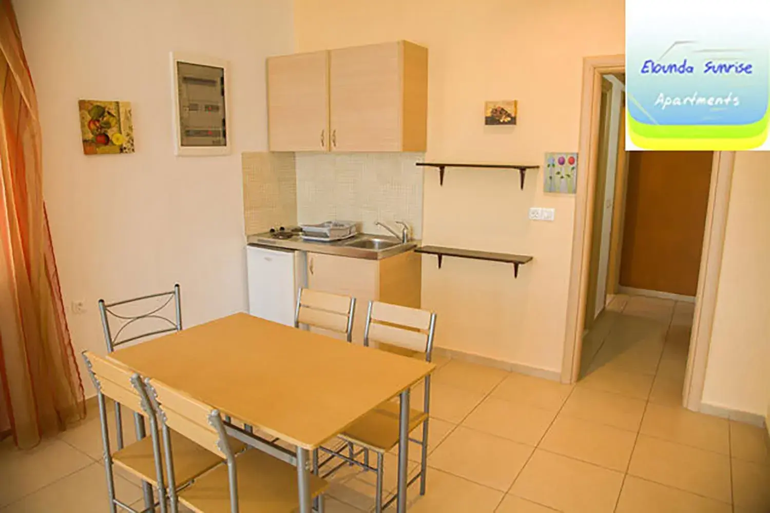 Kitchen or kitchenette, Kitchen/Kitchenette in Elounda Sunrise Apartments