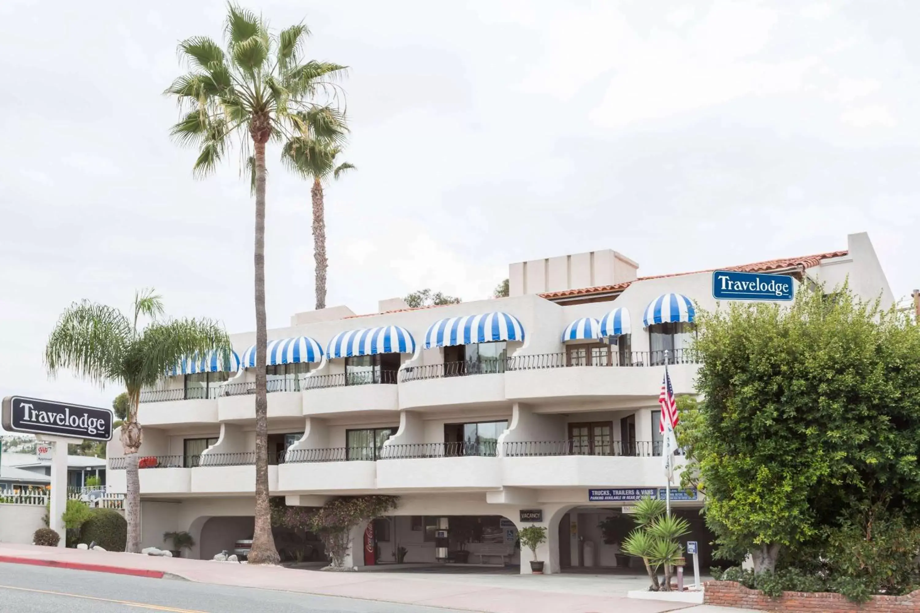 Property building in Travelodge by Wyndham San Clemente Beach
