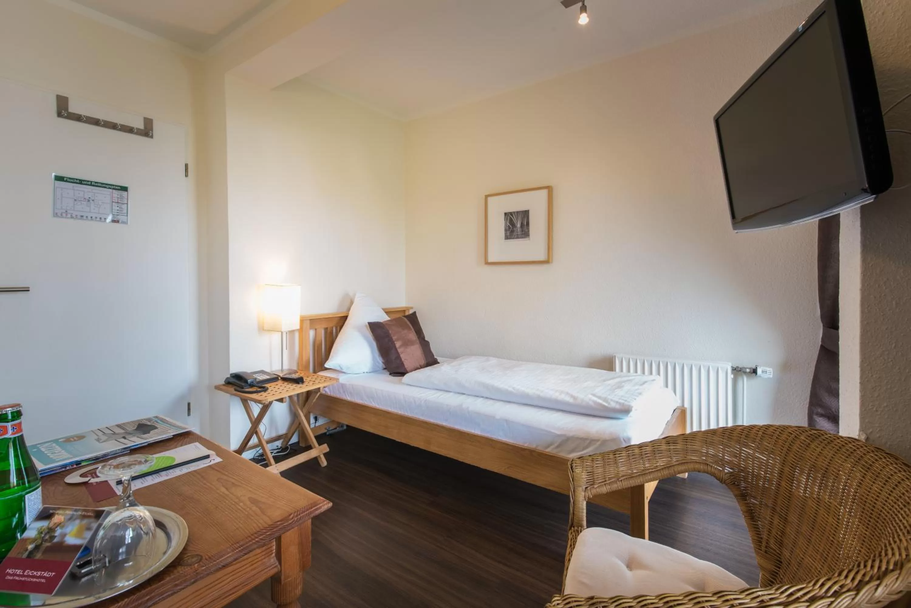 Bed in Das Frühstückshotel Sankt Peter-Ording