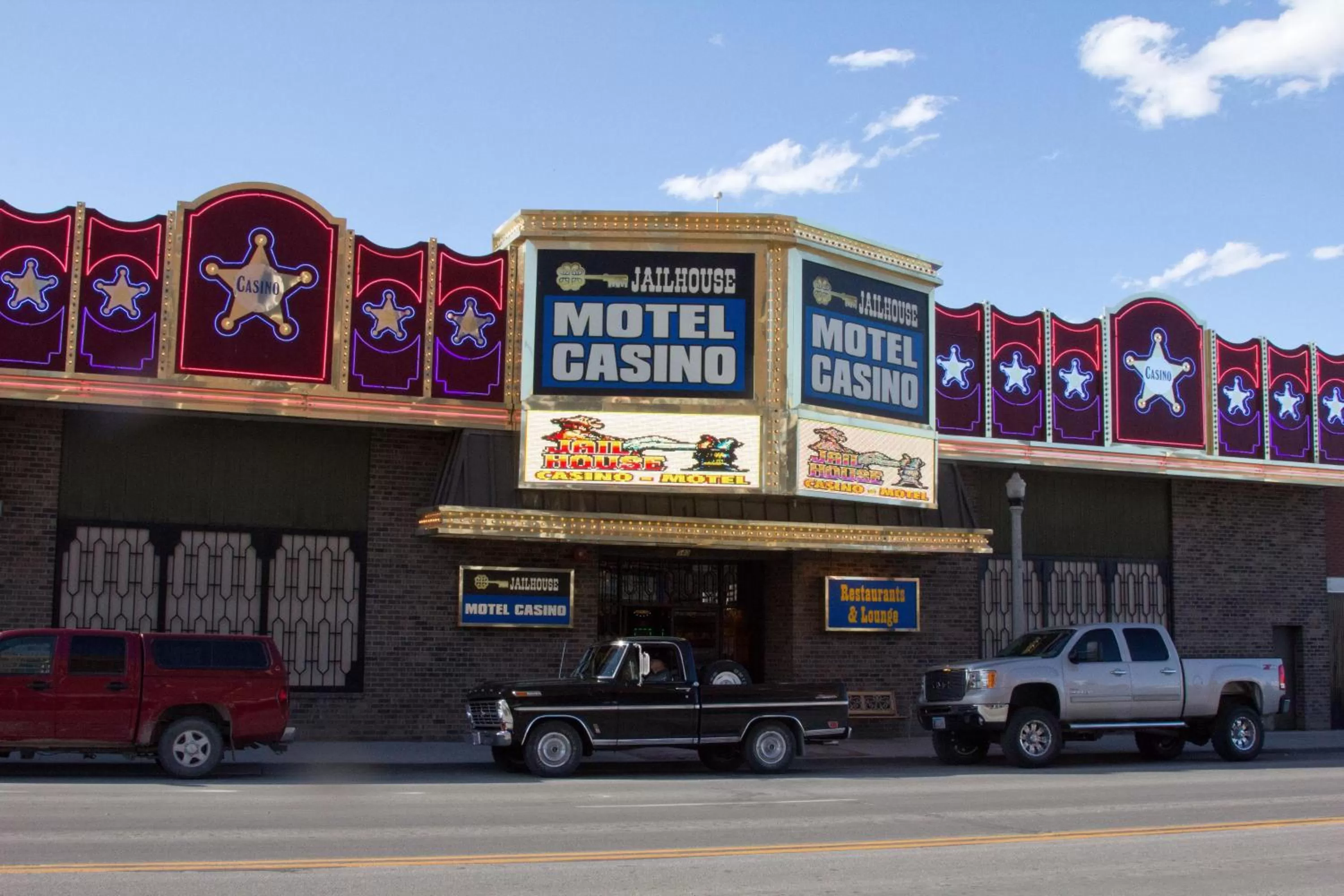 Facade/entrance, Property Building in Jailhouse Motel and Casino