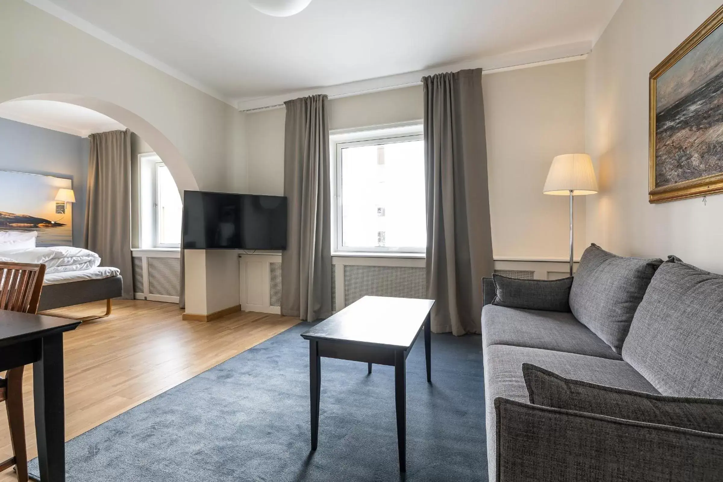 Bedroom, Seating Area in Quality Hotel Grand Larvik