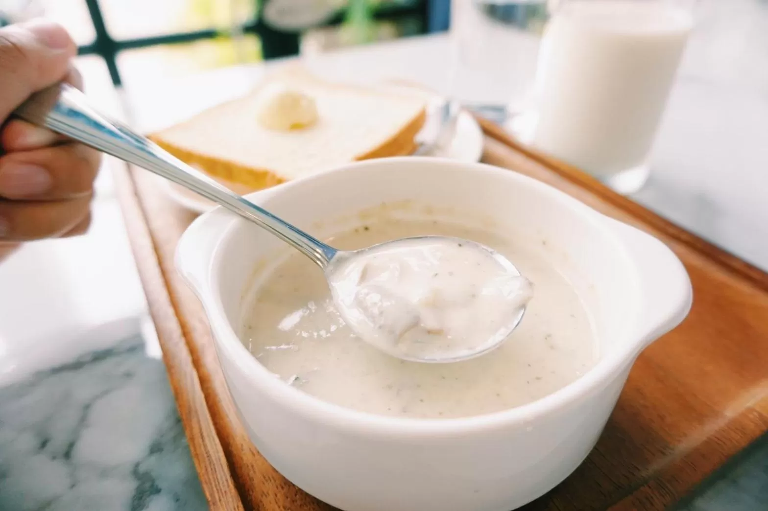 Restaurant/places to eat in USABAI Riverside Boutique Hotel