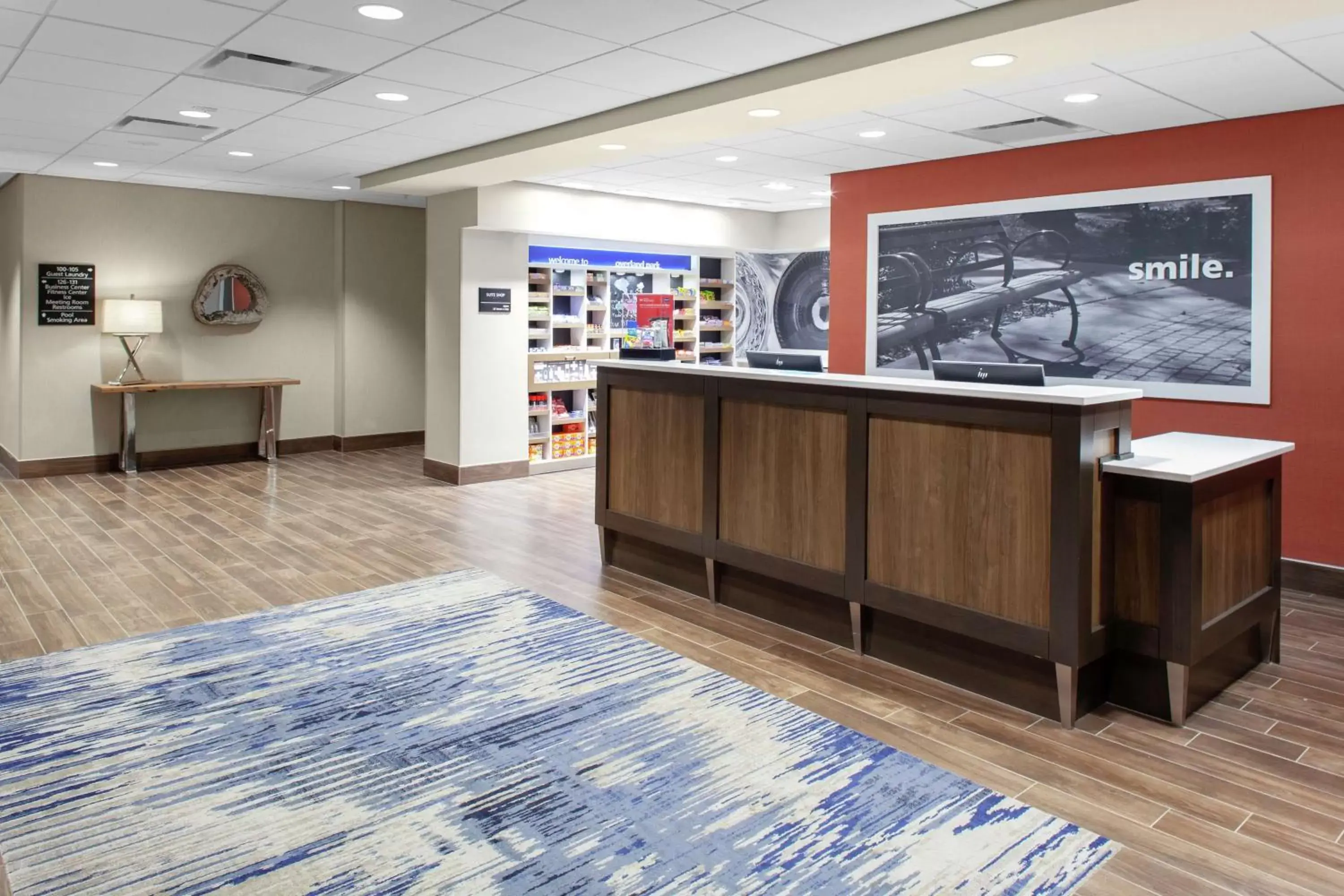 Lobby or reception in Hampton Inn & Suites Overland Park South