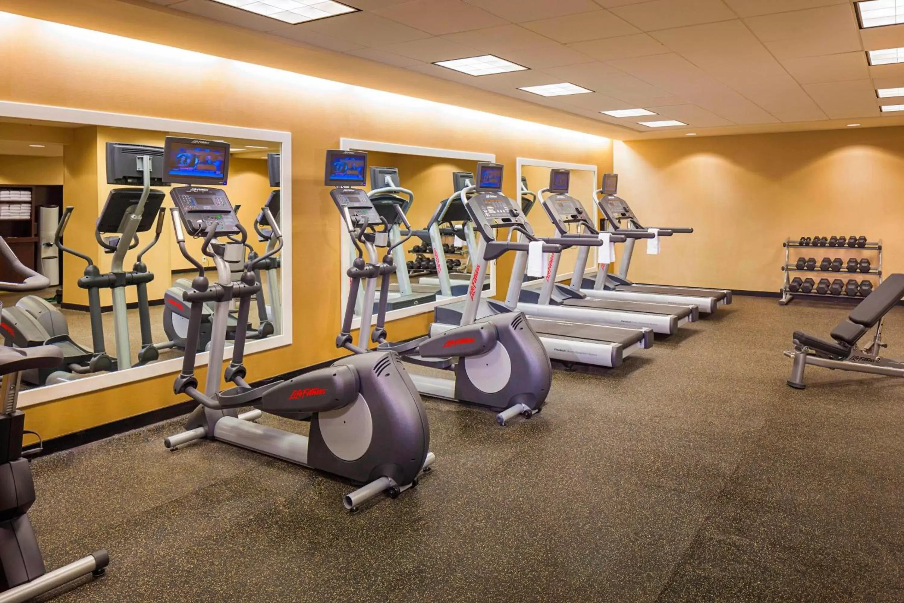 Fitness centre/facilities, Fitness Center/Facilities in Residence Inn by Marriott Omaha Downtown Old Market Area
