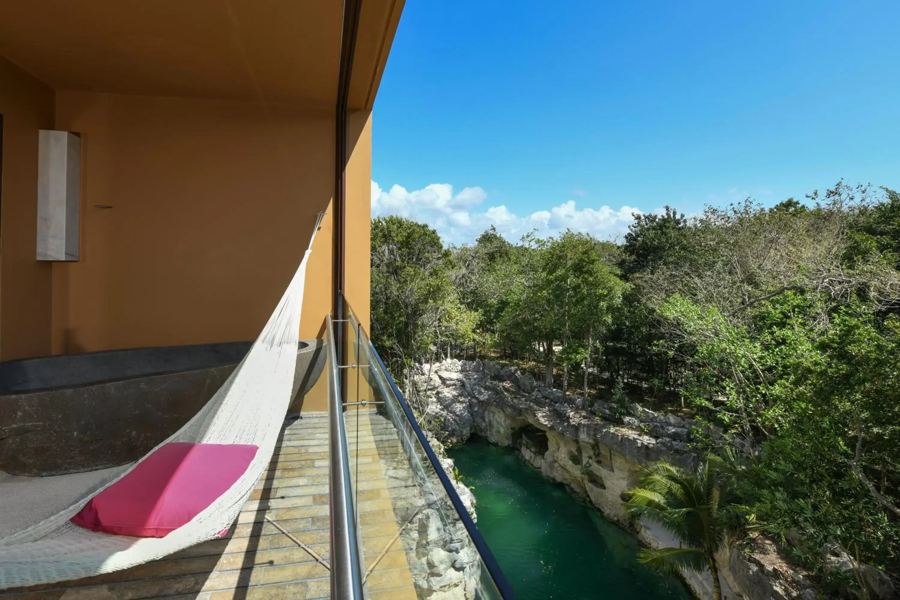 Balcony/Terrace in Hotel Xcaret Mexico All Parks All Fun Inclusive