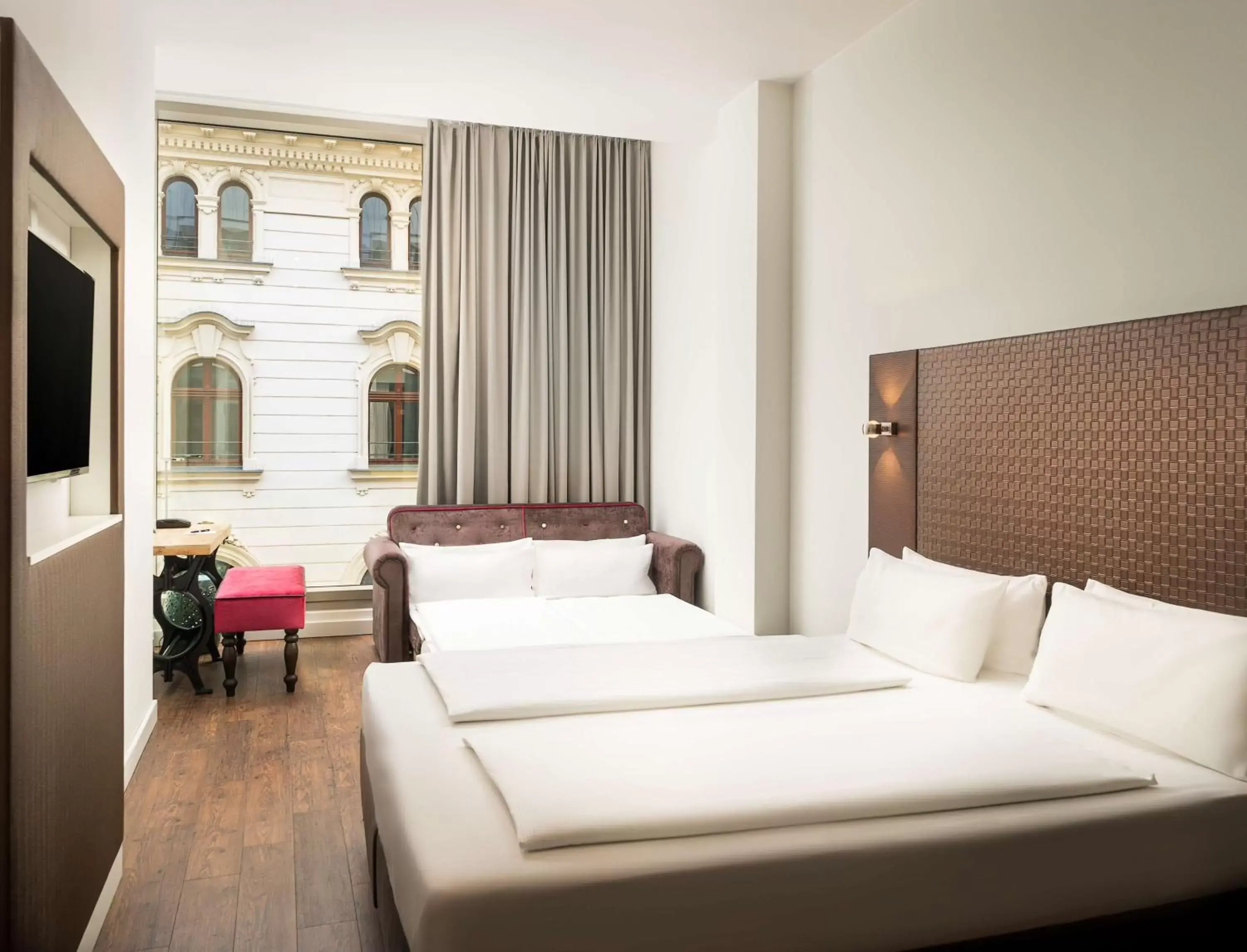 Bedroom, Bed in elaya hotel leipzig city center, ehemals Arthotel ANA Symphonie