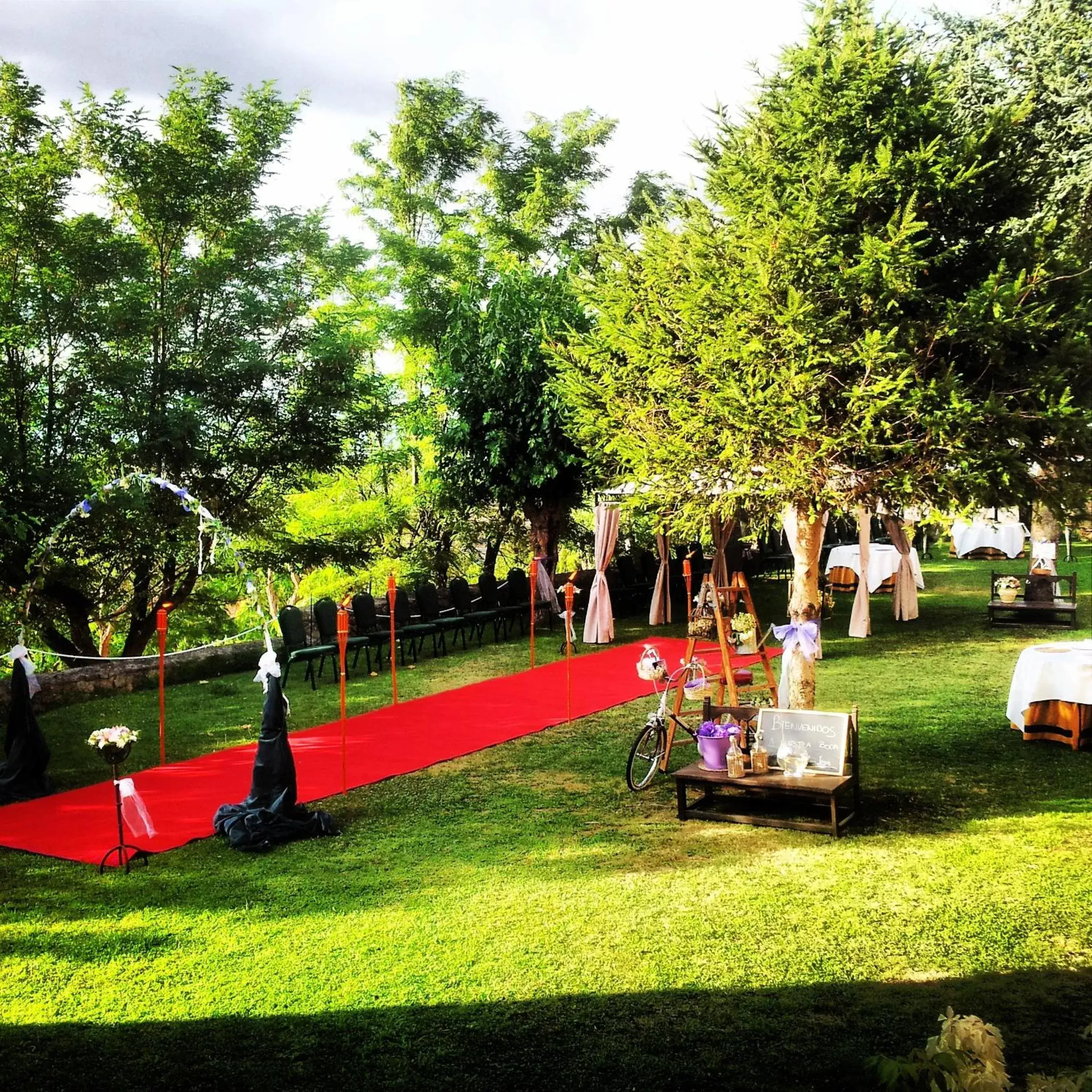 Banquet/Function facilities, Garden in Parador de Oropesa