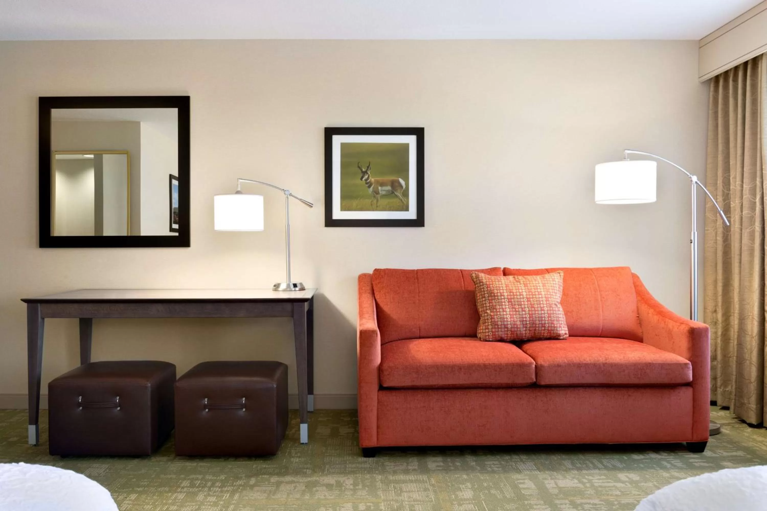 Living room, Seating Area in Hampton Inn Gillette