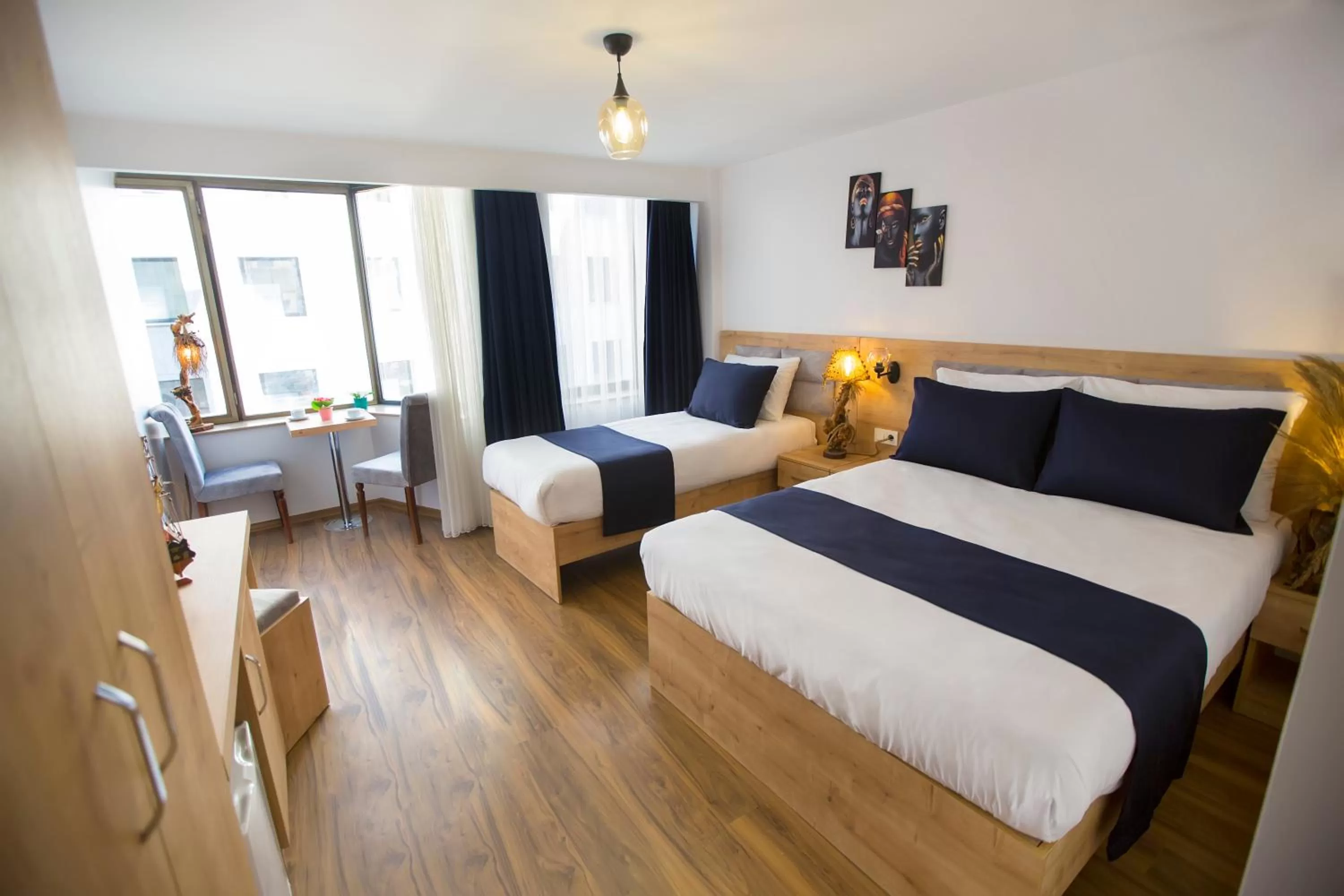 Bed in Golden Street Hotel