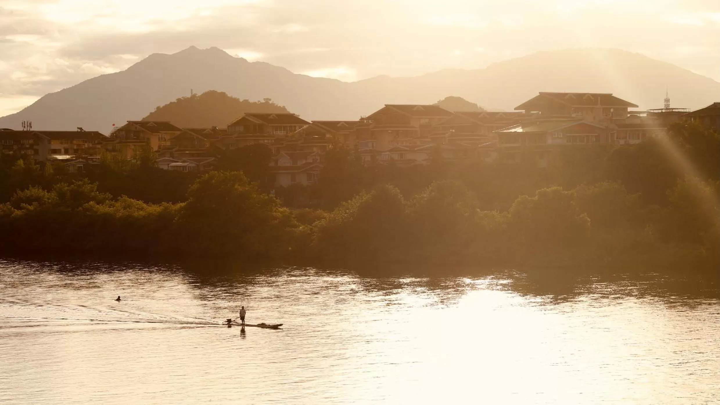 Nearby landmark in Travel light Guilin