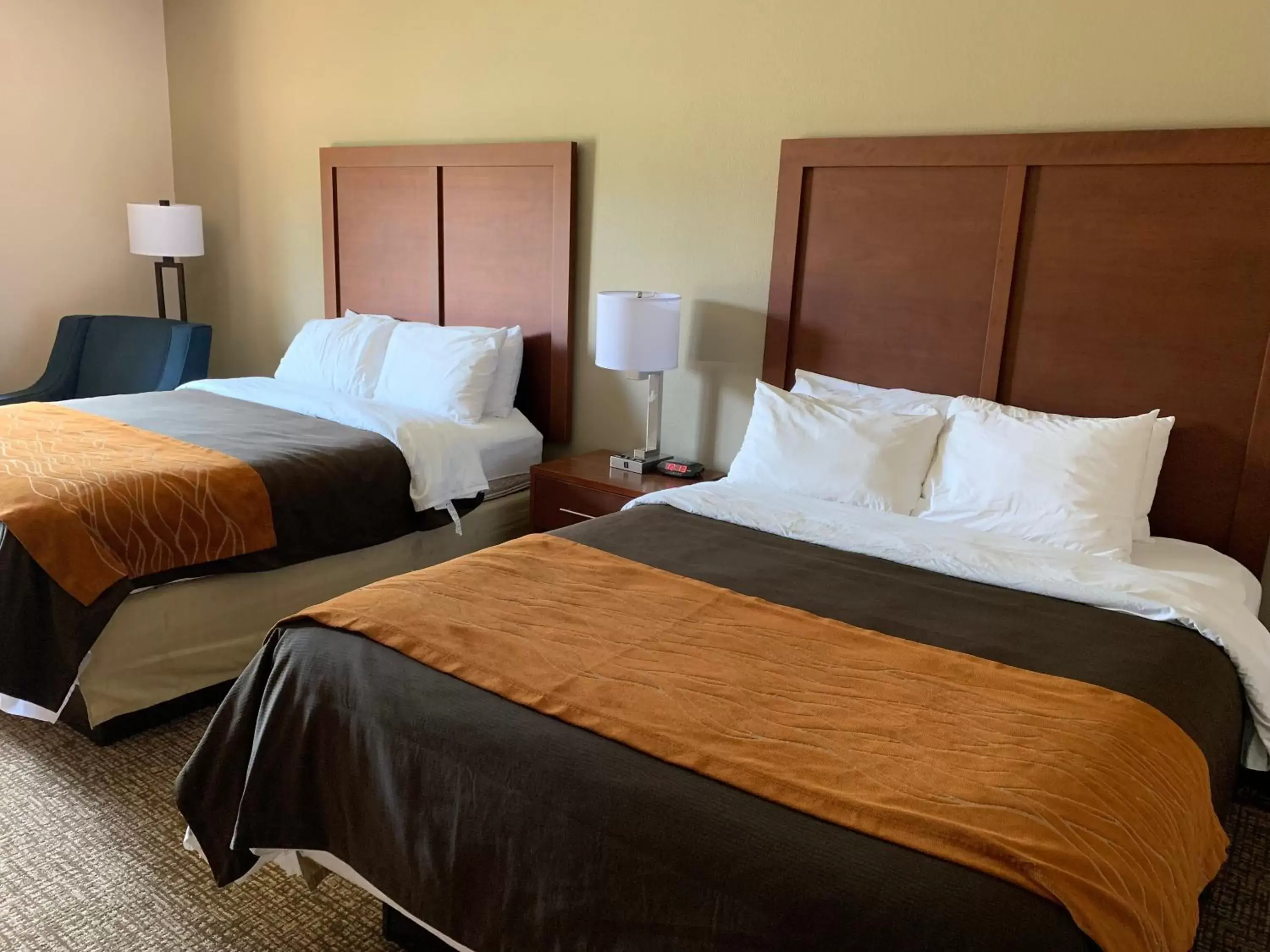 Queen Room with Two Queen Beds - Non-Smoking in Comfort Inn Smithfield near I-95
