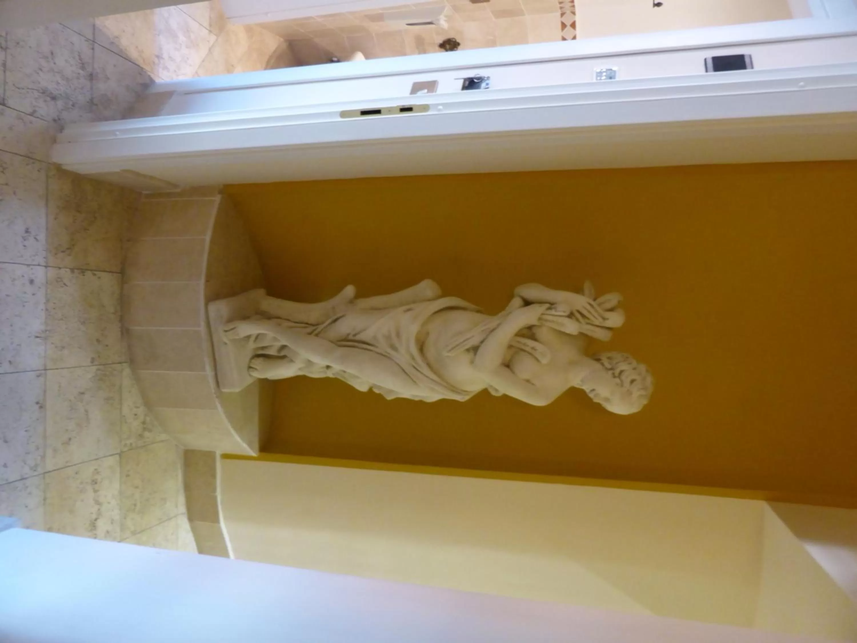 Decorative detail in Hotel Prati