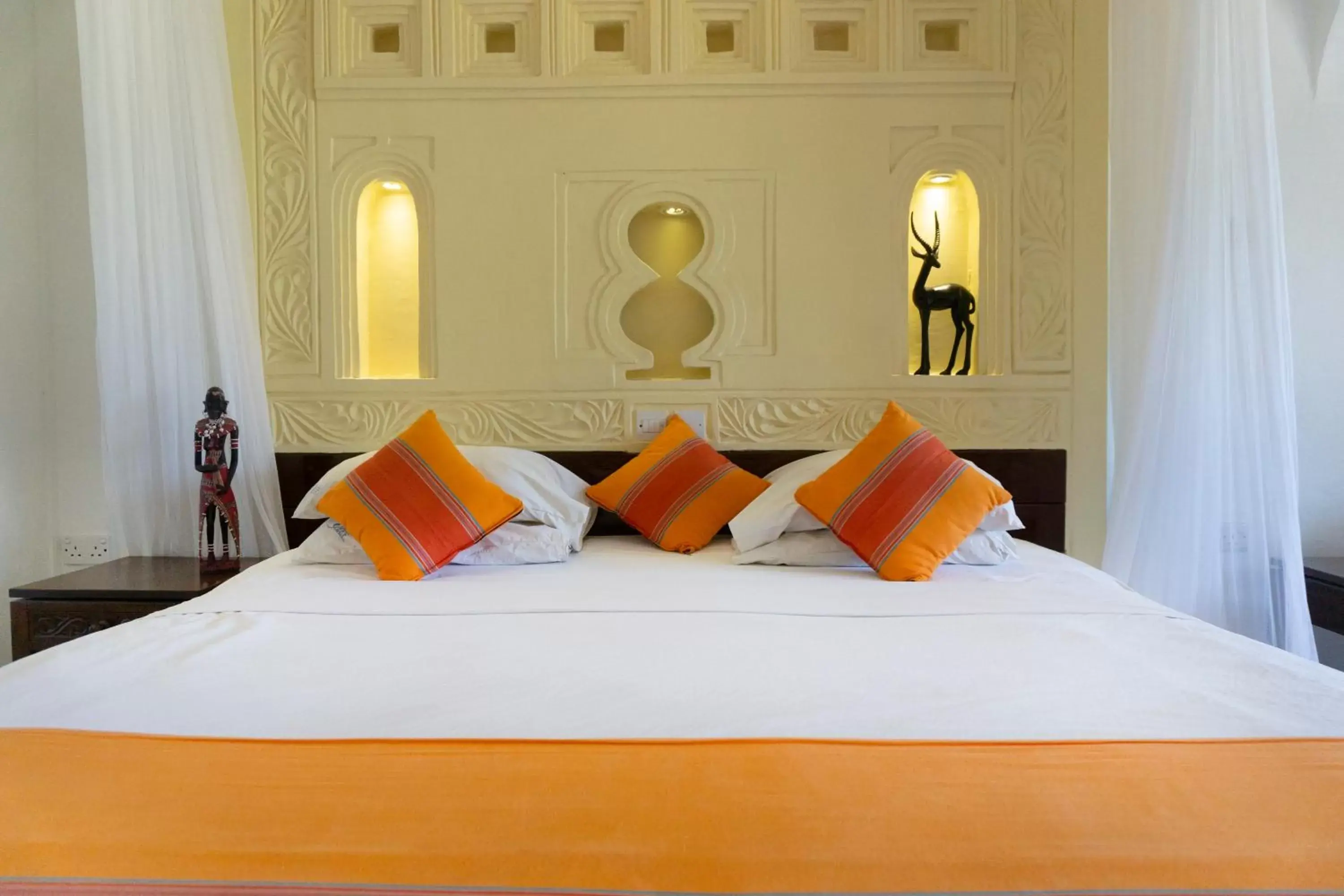 Bed in Reef Hotel Mombasa