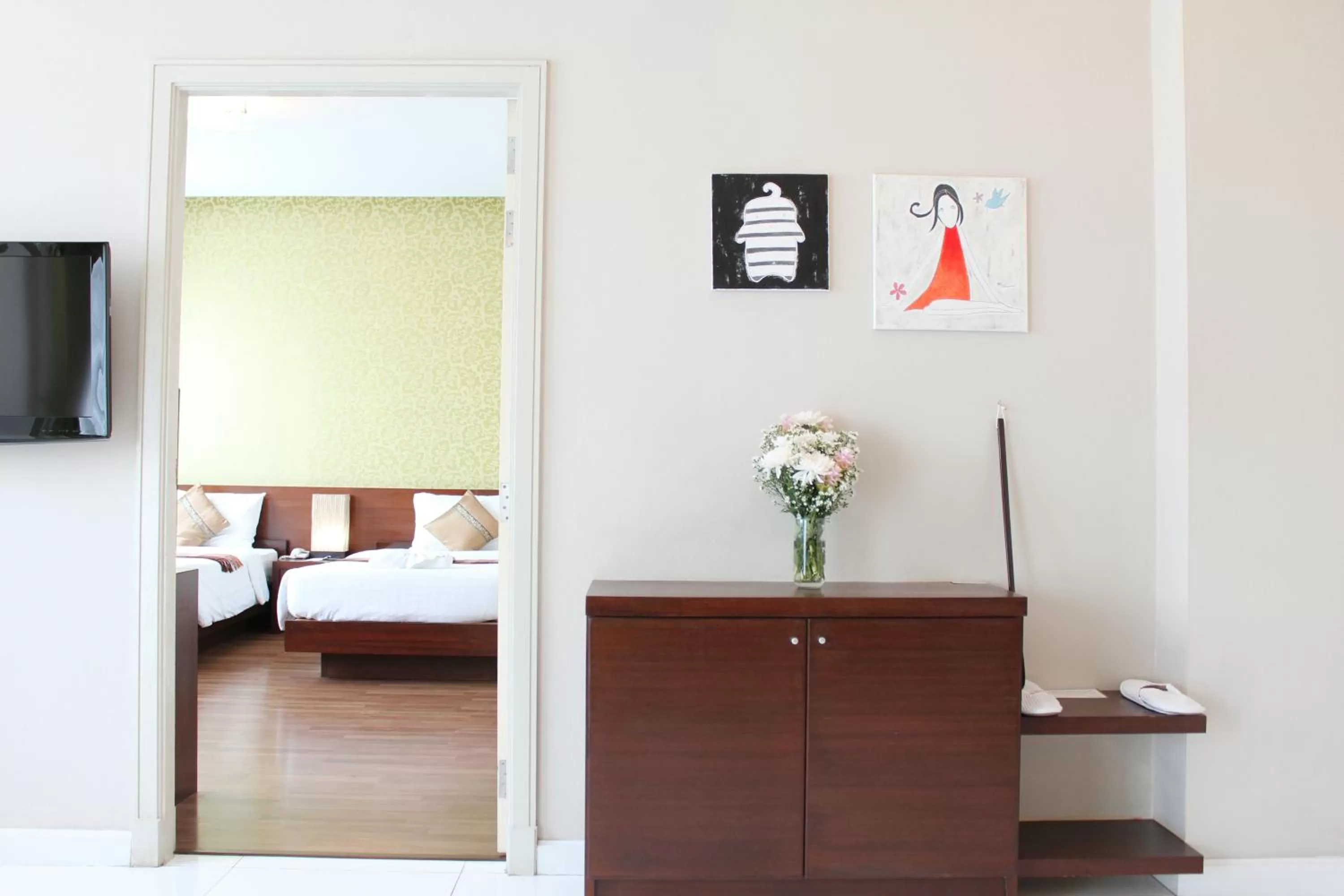 Bedroom, Bed in Baiyoke Ciao Hotel