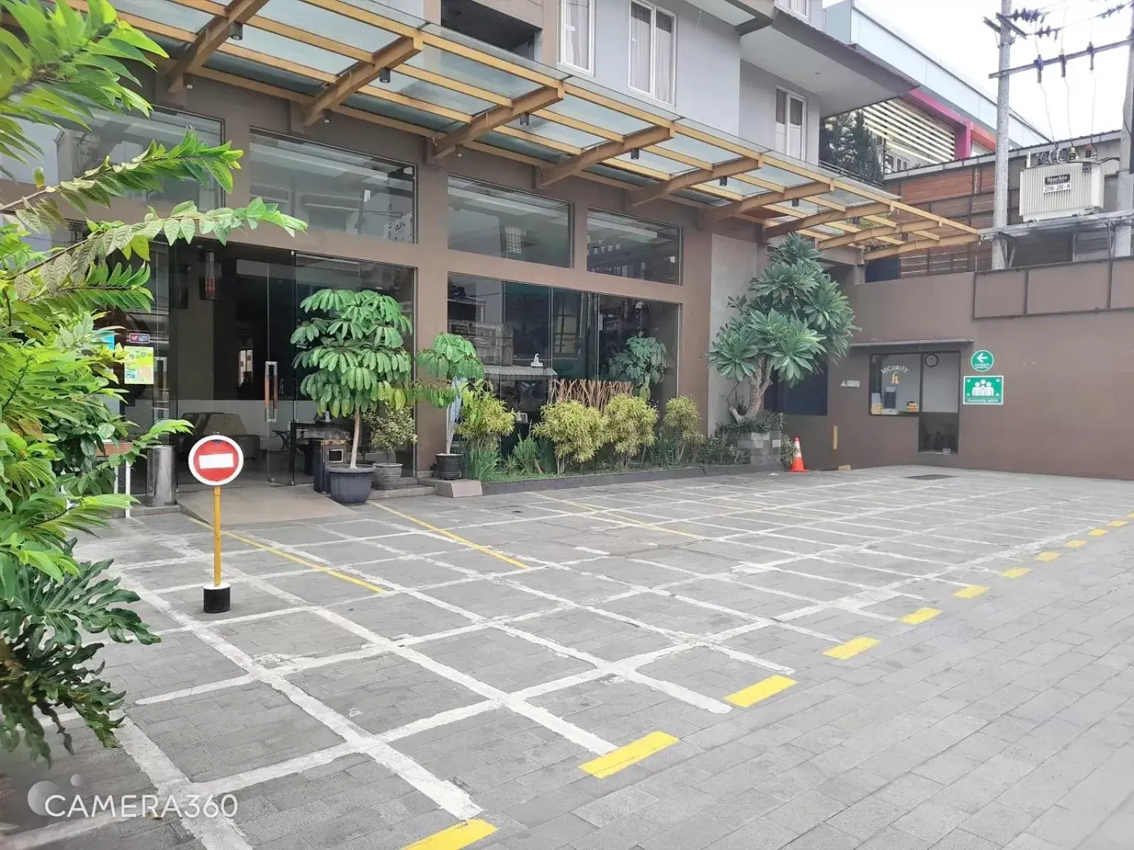 Parking in H Boutique Hotel Jogjakarta