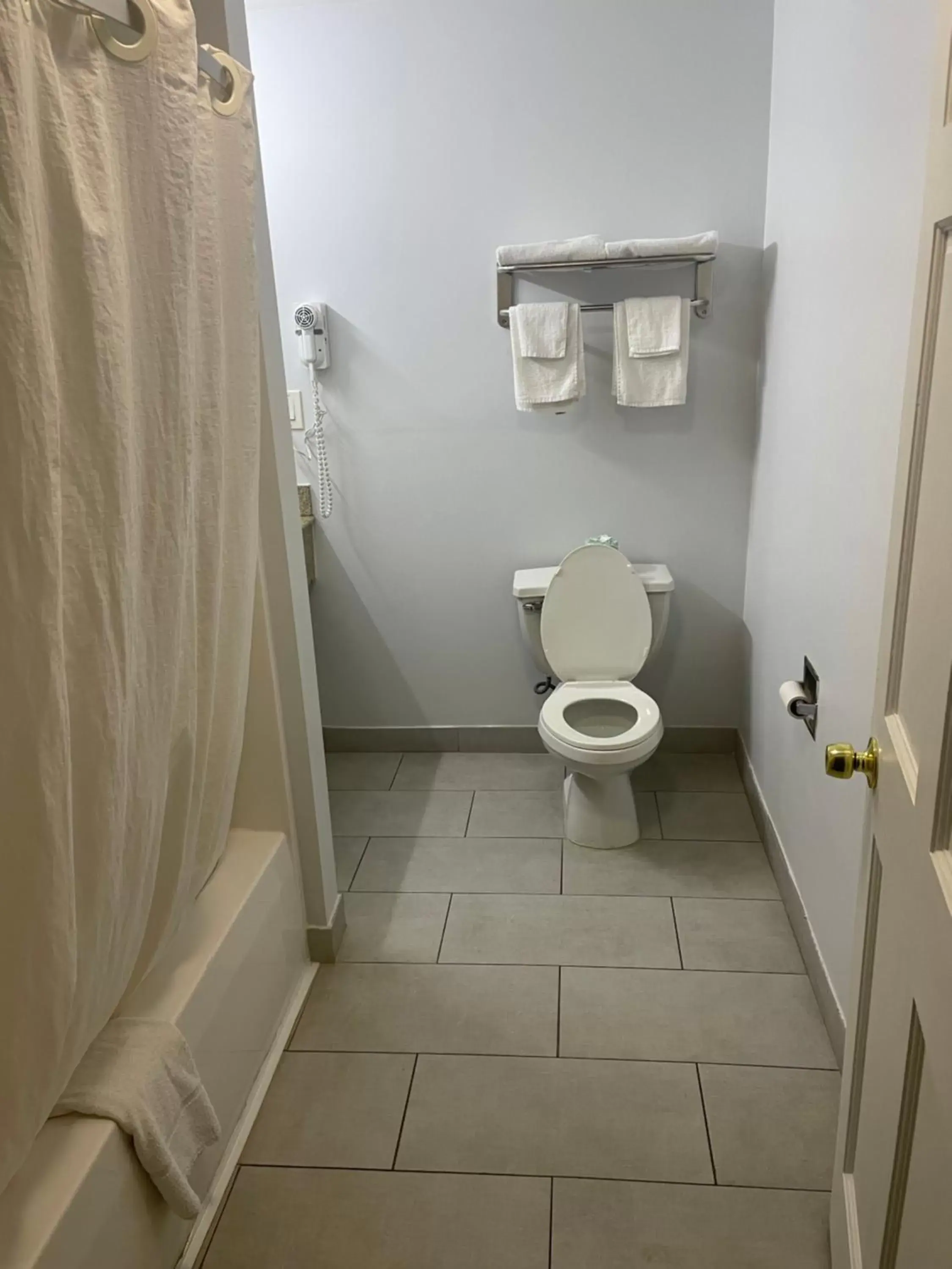 Bathroom in Econo Lodge Jefferson Hills Hwy 51