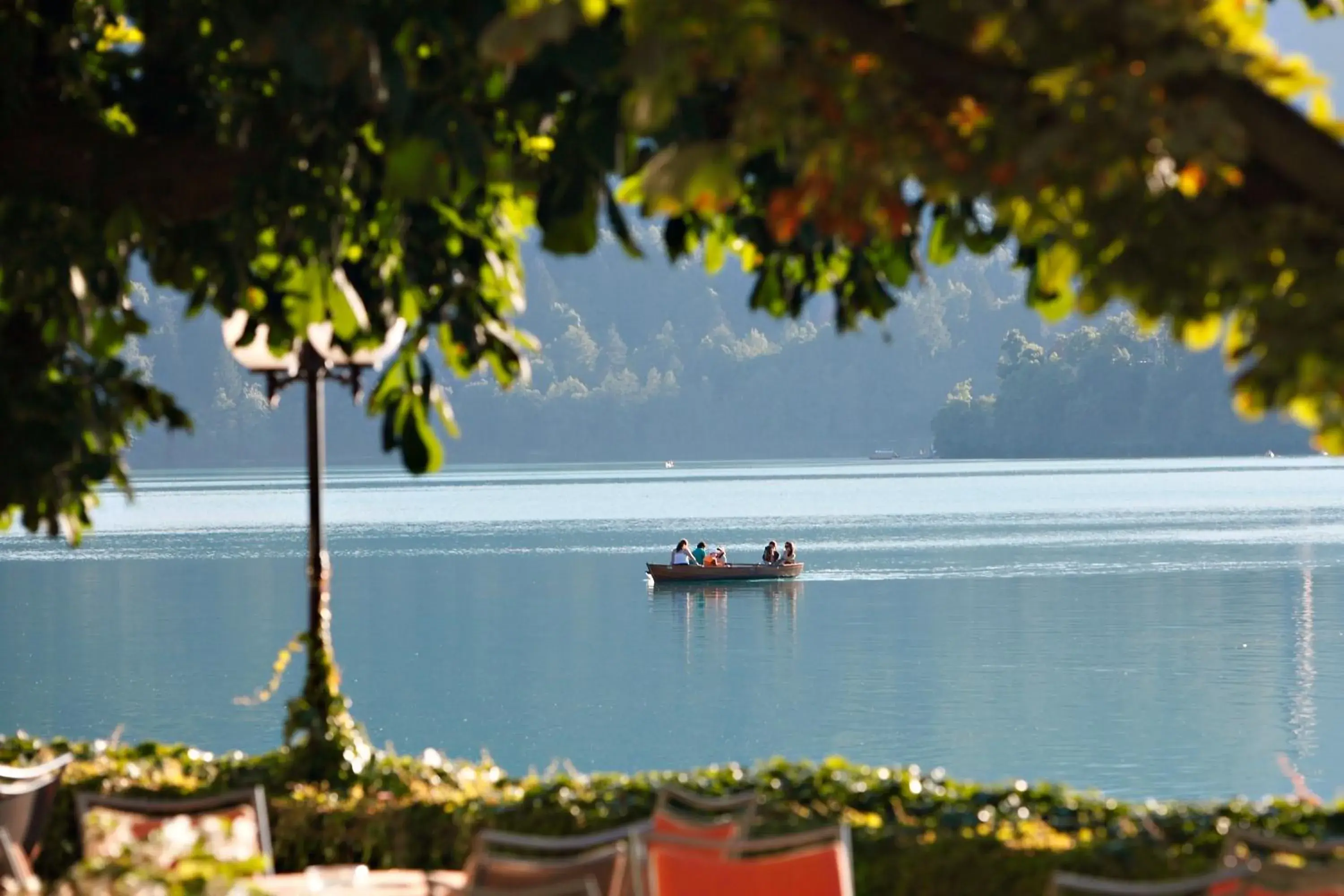 Lake view in Grand Hotel Toplice - Small Luxury Hotels of the World