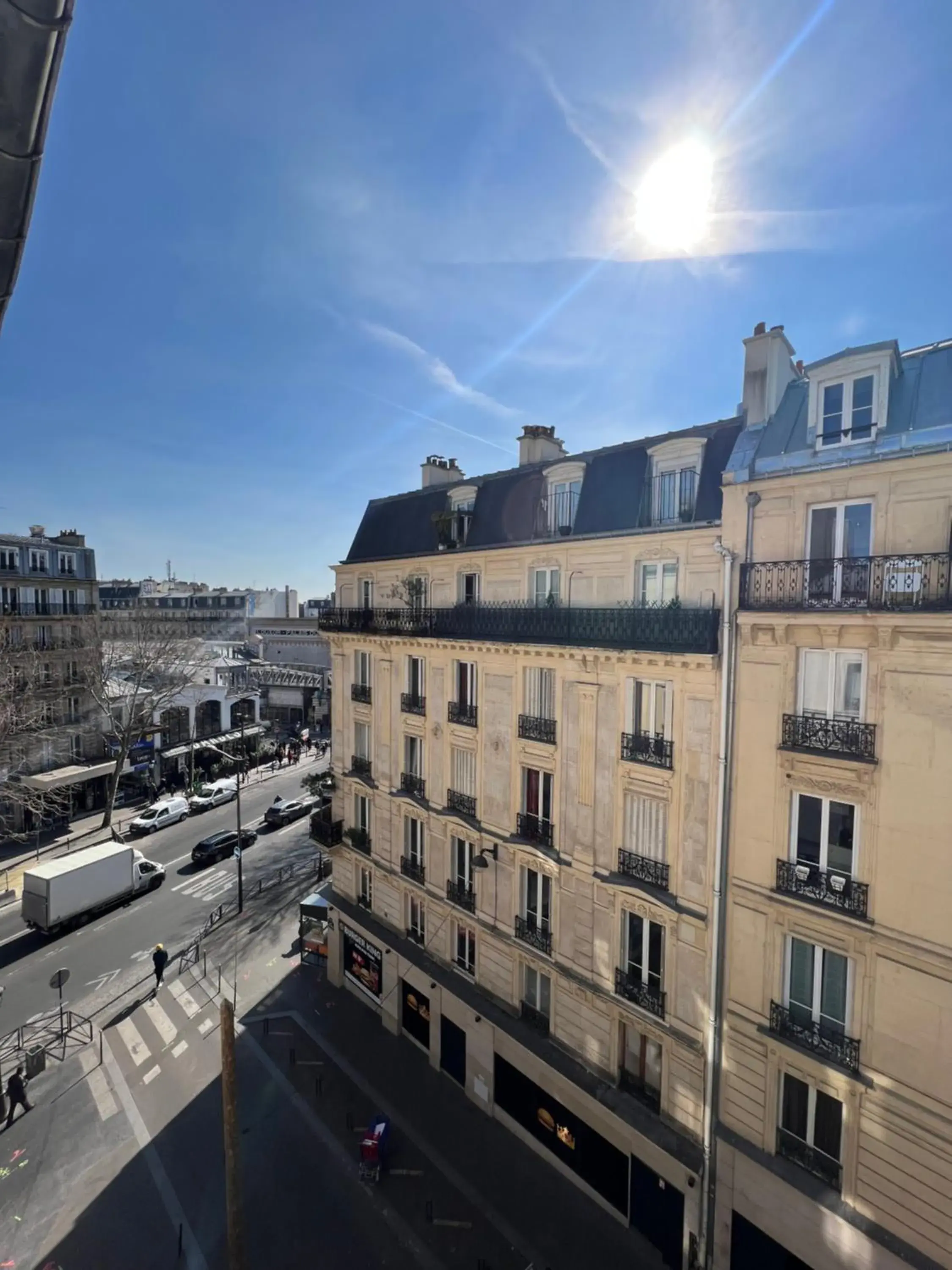 Bird's eye view in Nation Montmartre Hotel