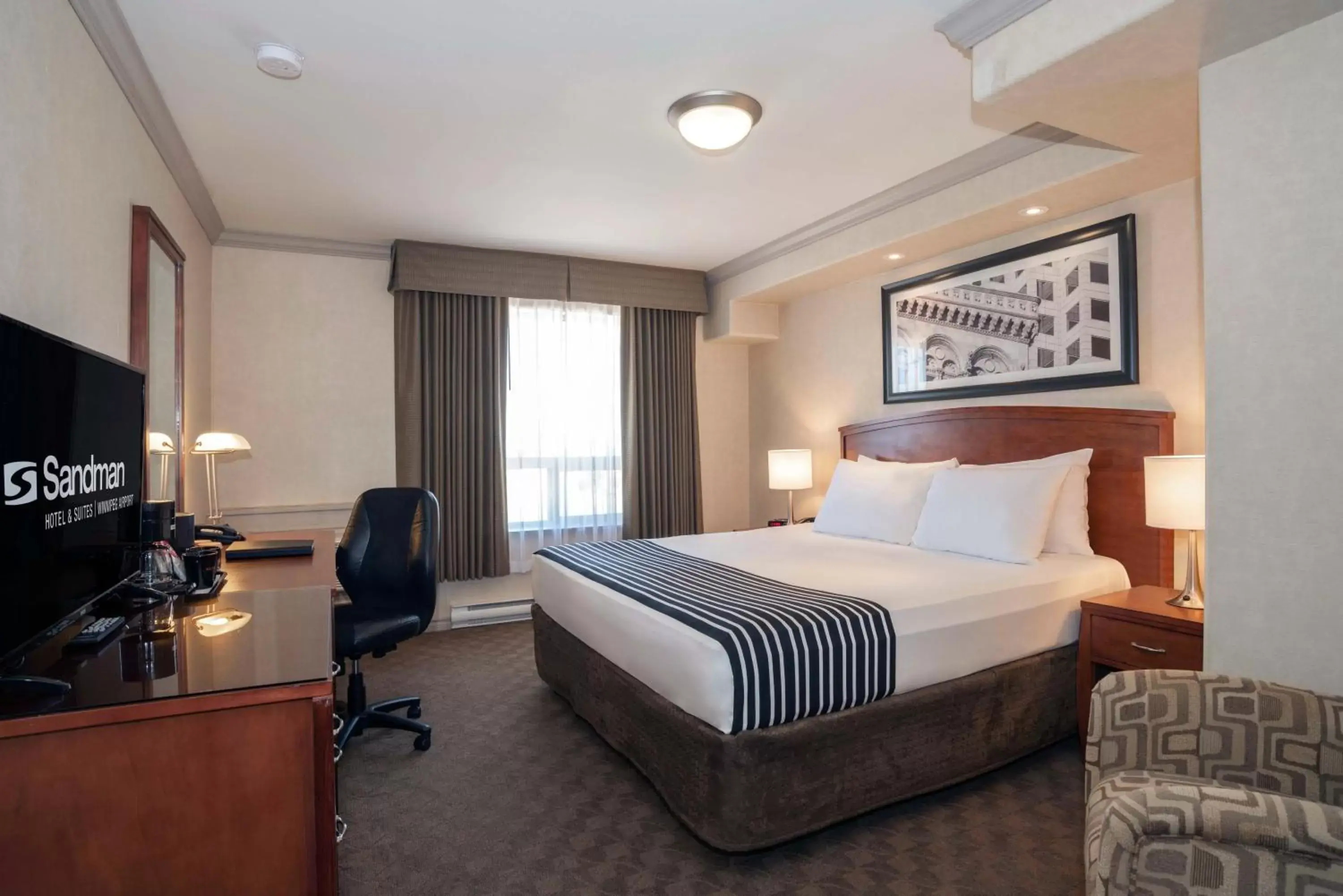 Photo of the whole room in Sandman Hotel & Suites Winnipeg Airport