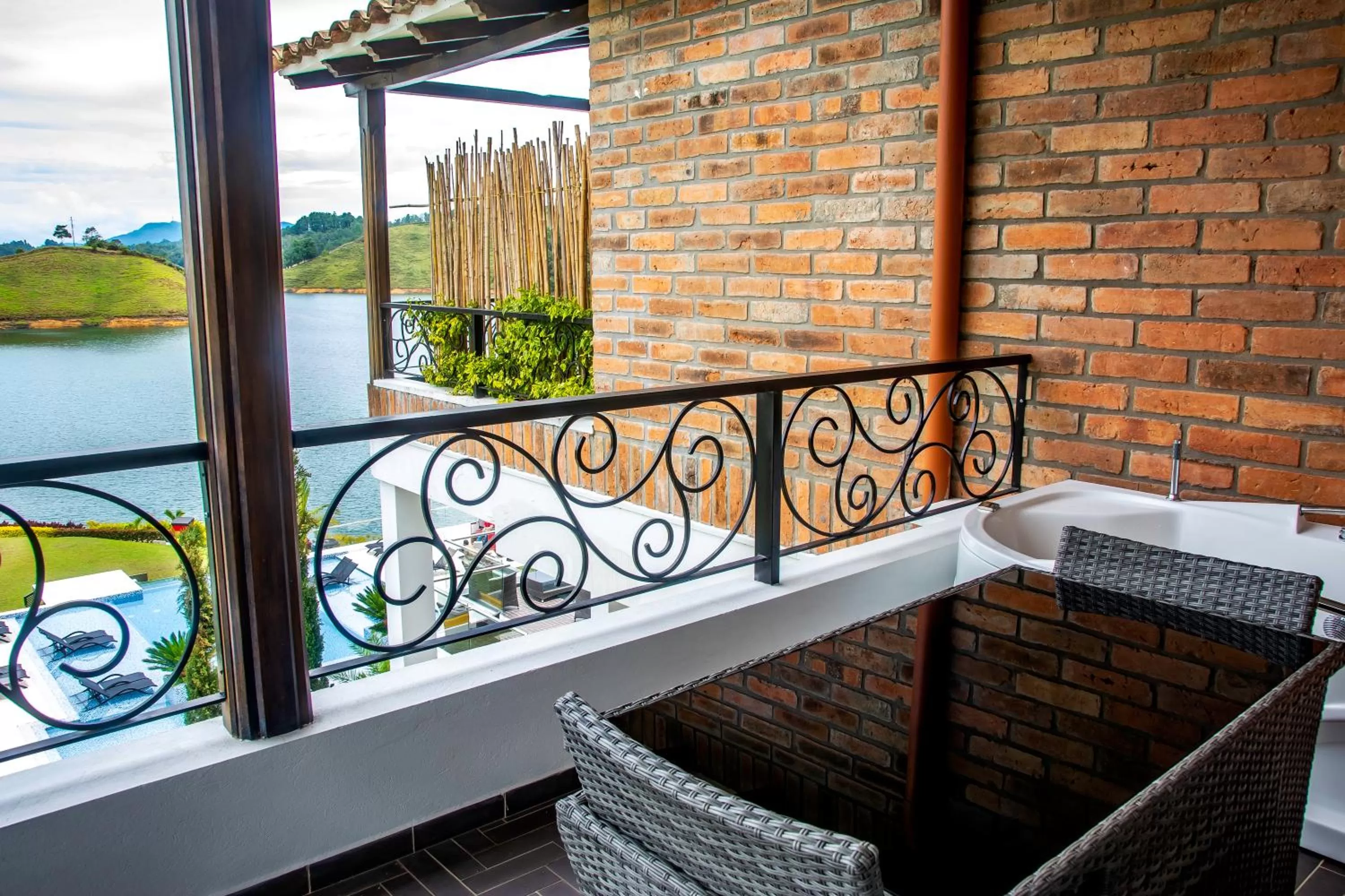 Balcony/Terrace in Hotel La Magdalena Adult Only