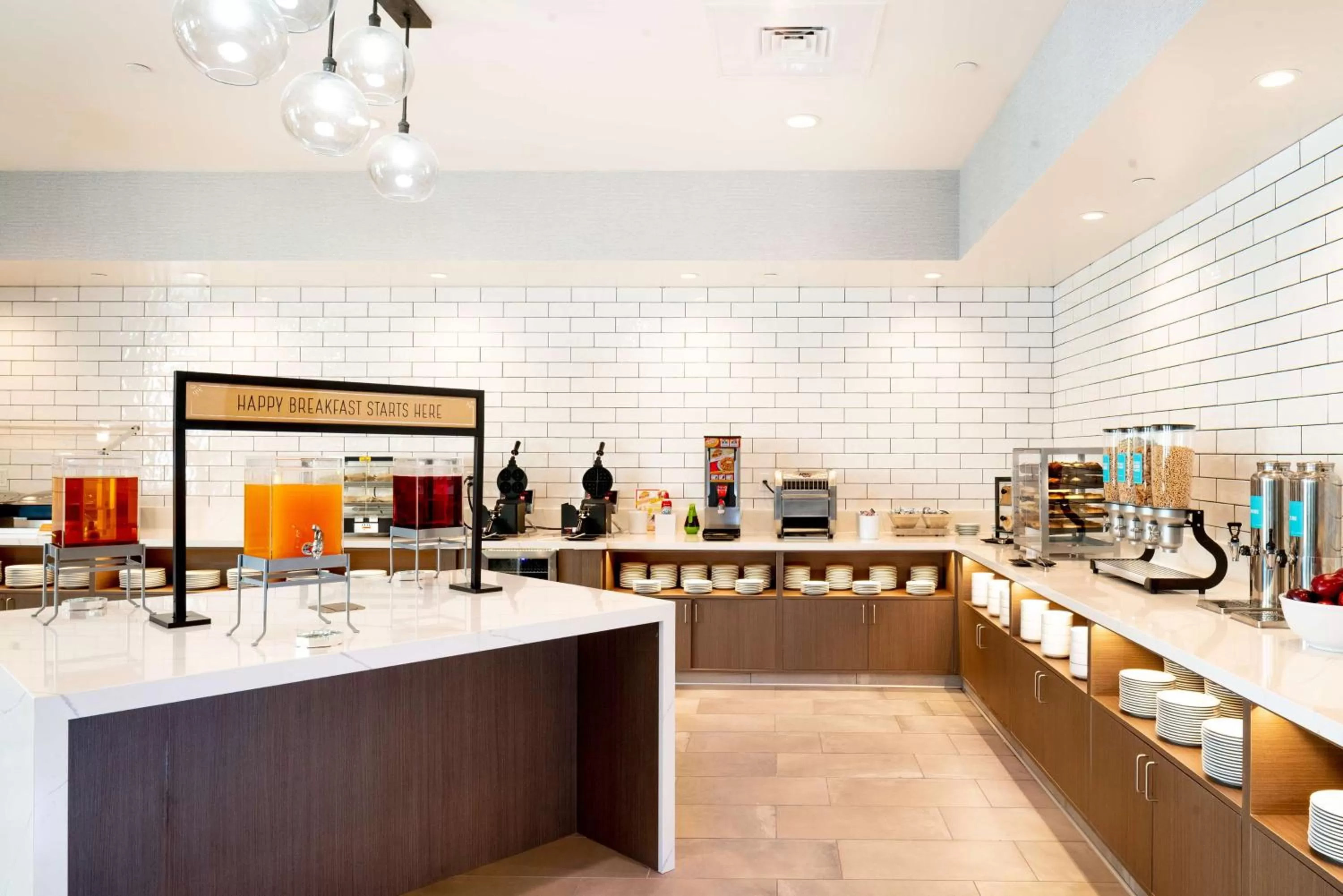 Breakfast in Home2 Suites By Hilton Riverside March Air Force Base, Ca