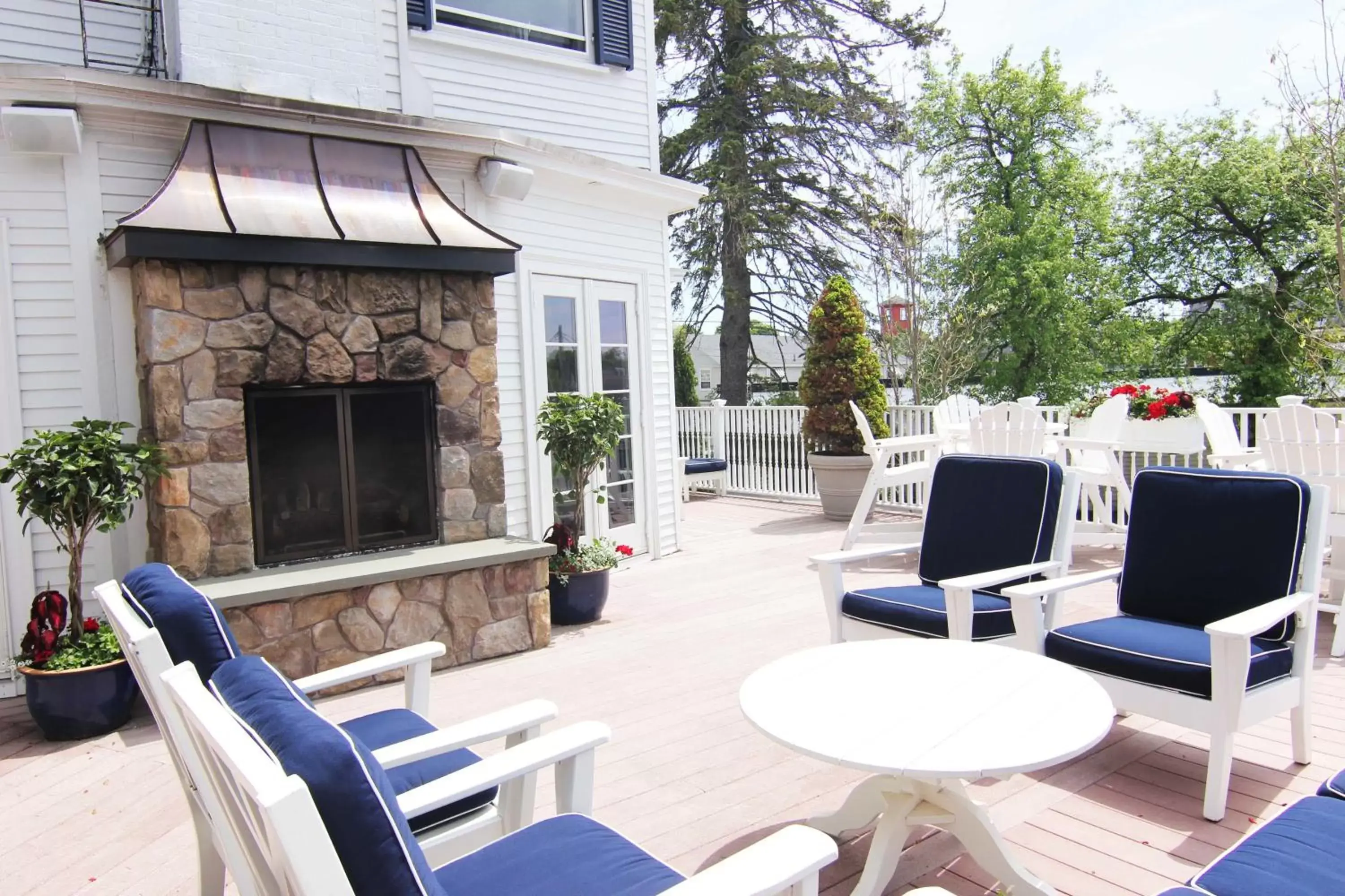 Balcony/Terrace in Kennebunkport Inn