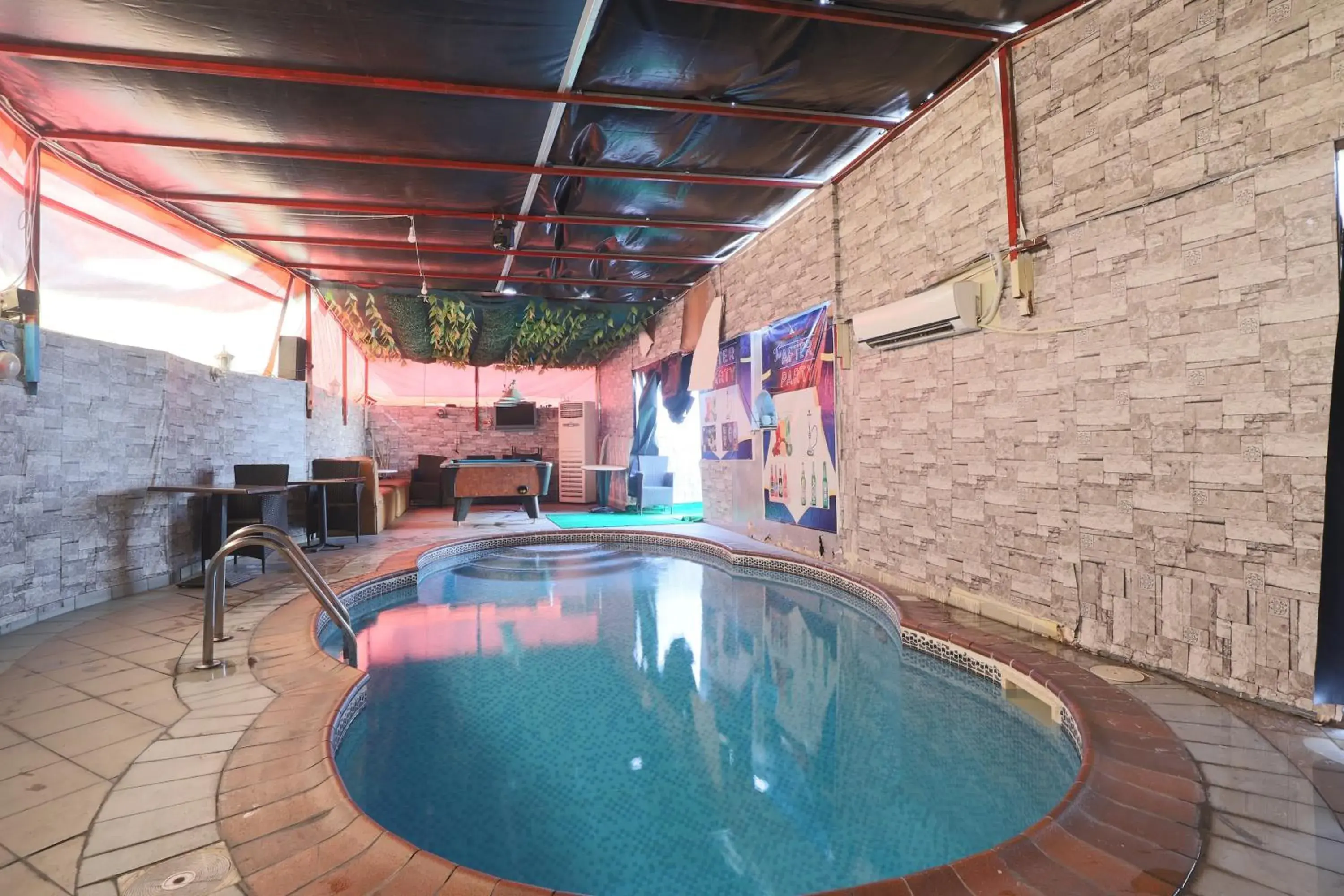 Swimming Pool in OYO 367 Eureka Hotel