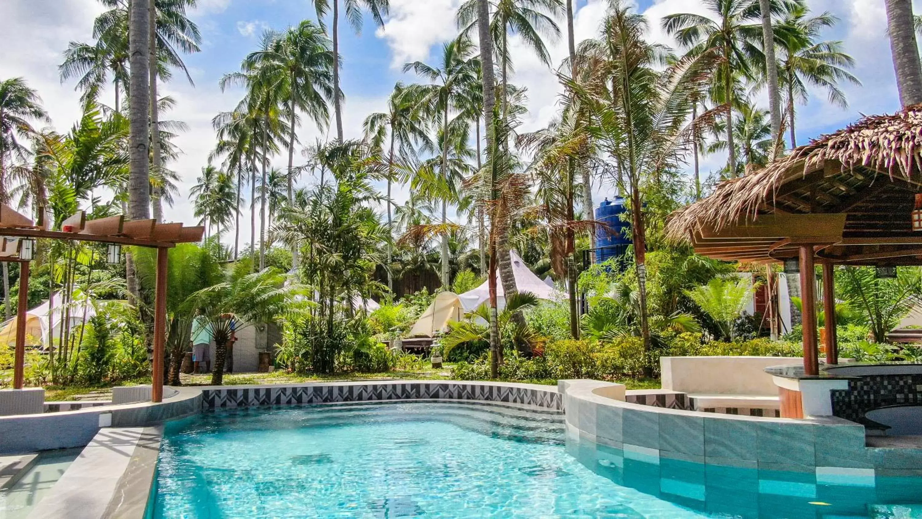 Swimming pool in Nacpan Beach Glamping Managed by H Hospitality Group Swimming pool in Nacpan Beach Glamping Managed by H Hospitality Group