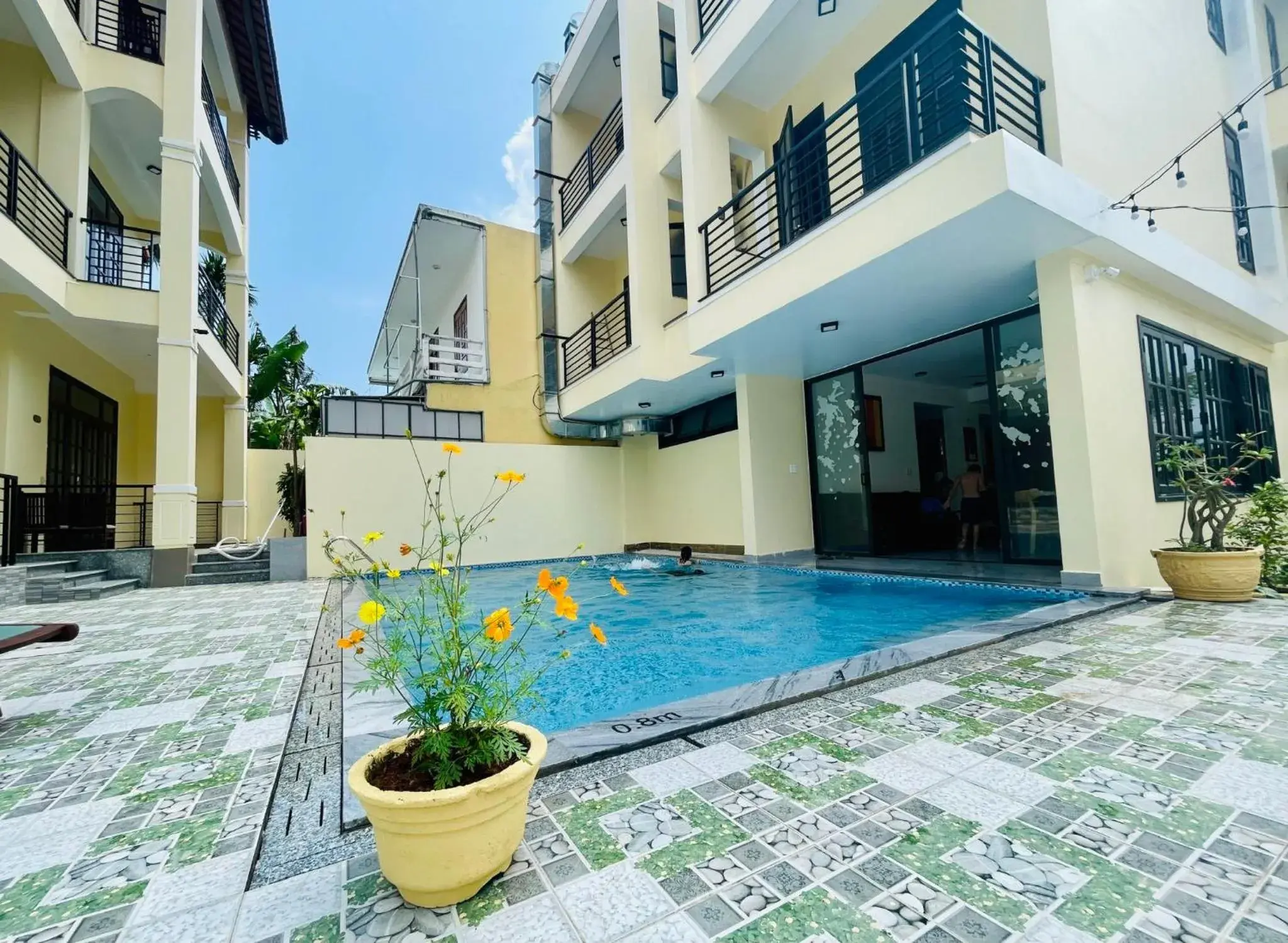 Property building, Swimming Pool in Windbell Villa Hoi An