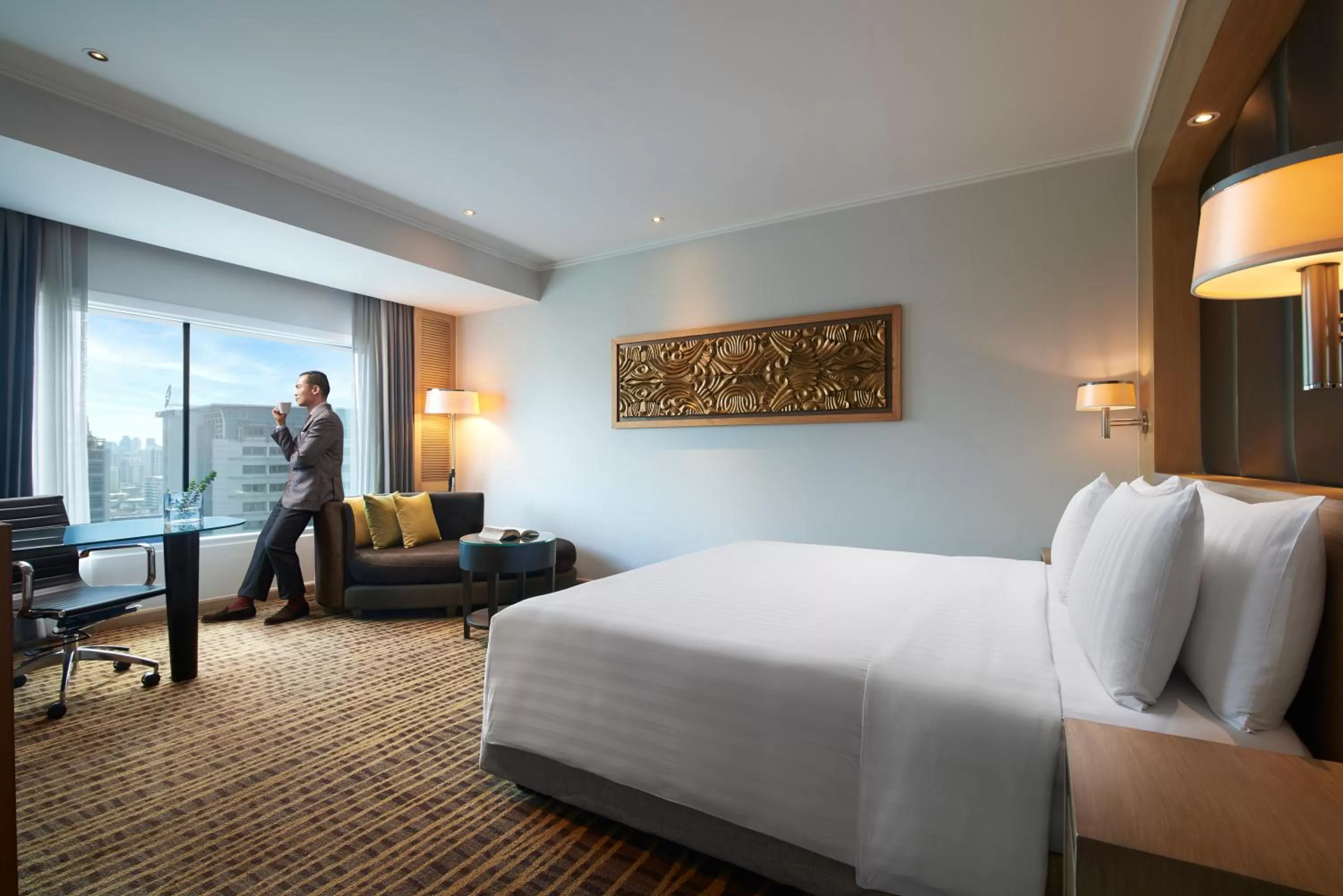 City view, Bed in Amari Bangkok