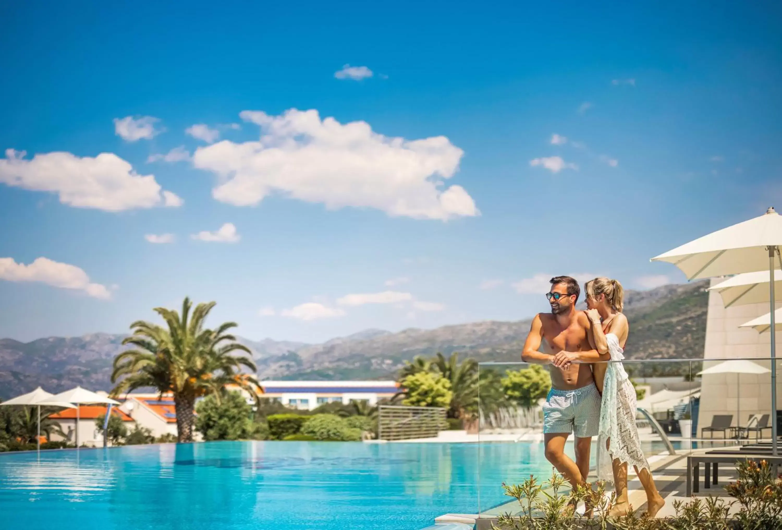 Swimming Pool in Valamar Lacroma Dubrovnik