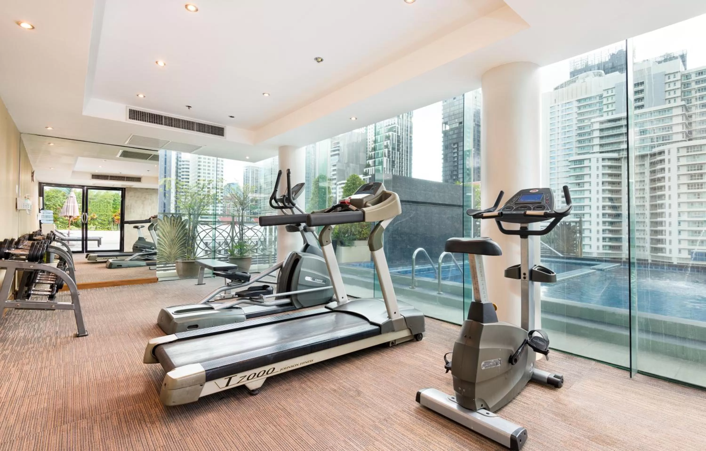 Fitness centre/facilities in Admiral Premier Bangkok