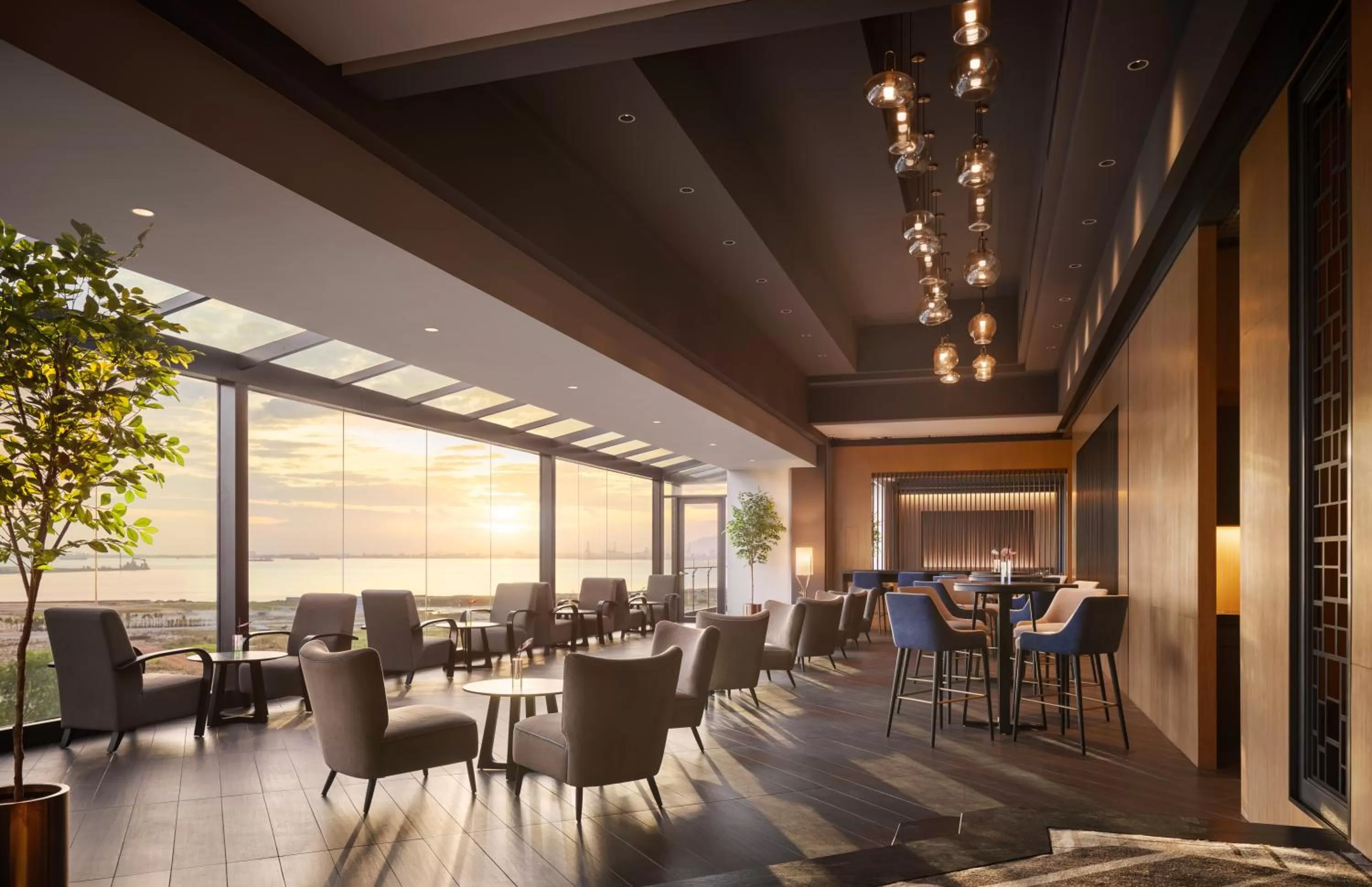 Lounge or bar in G Hotel Gurney