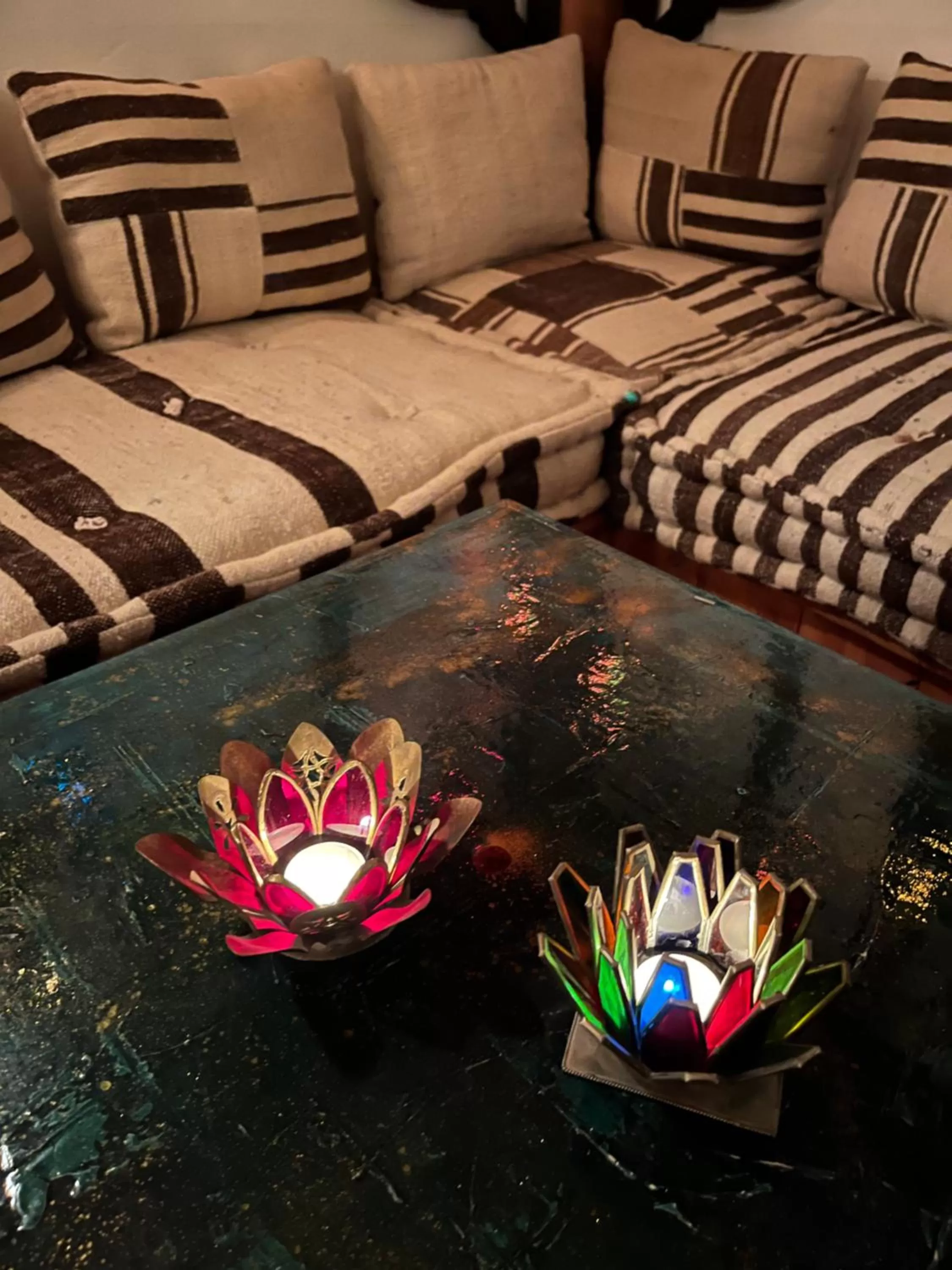 Decorative detail in Riad Al Ibtikar