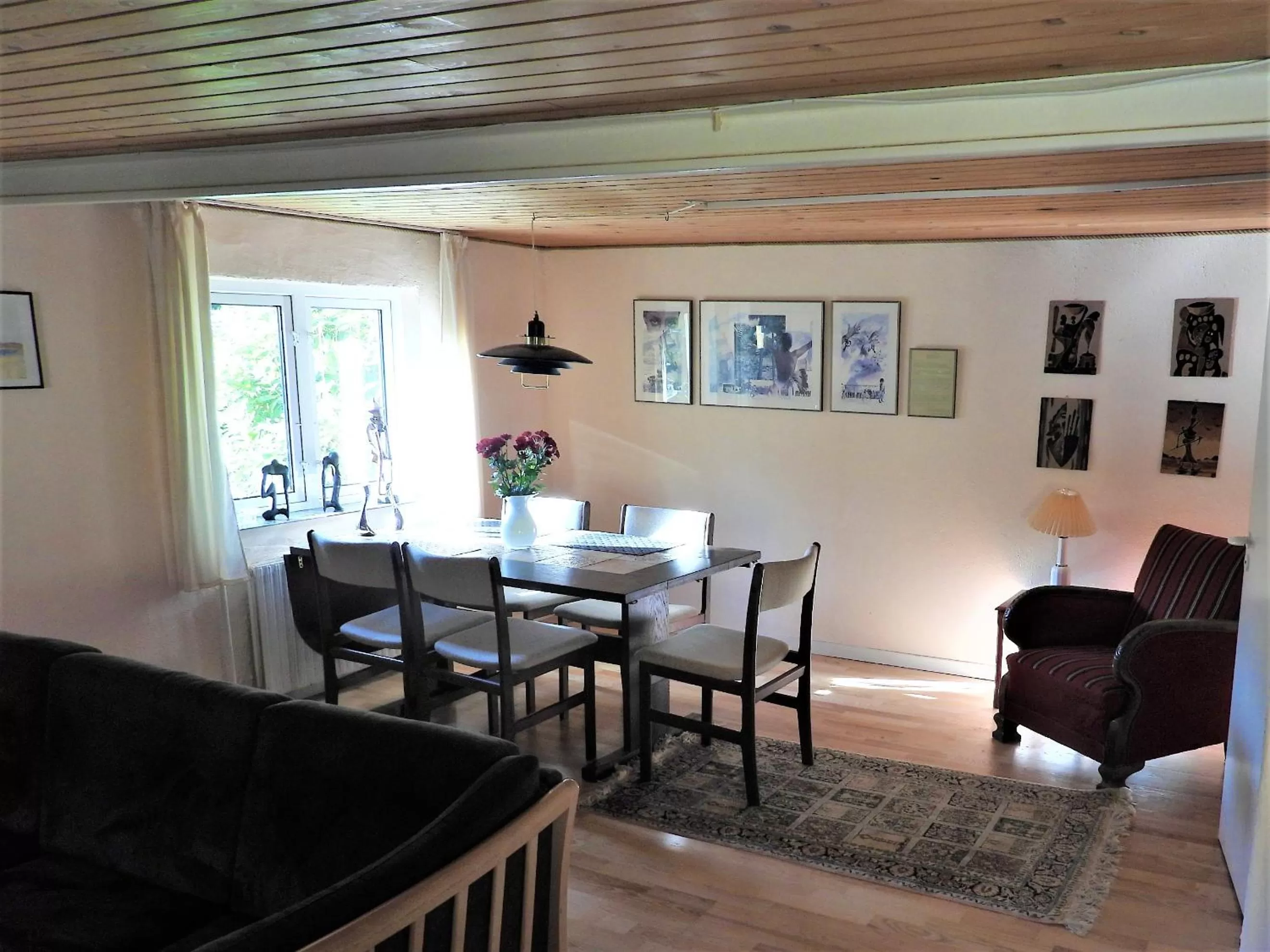 Living room in Engbjerg BnB