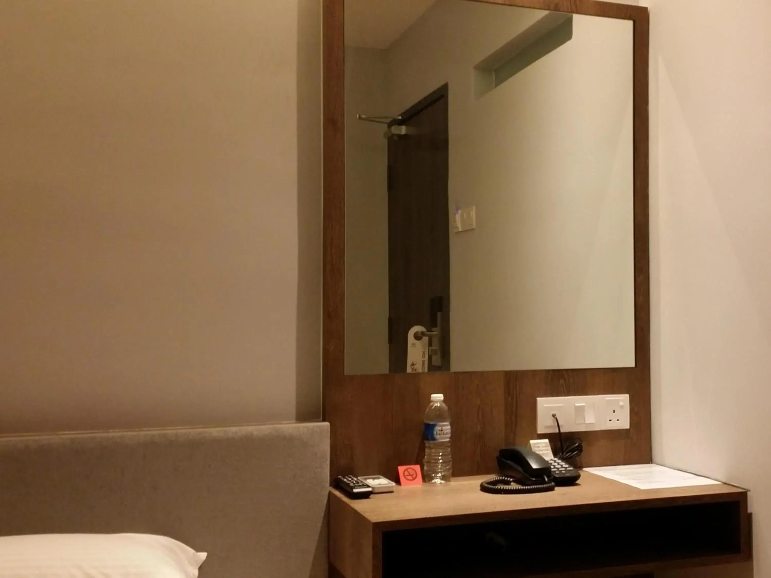 Decorative detail, Bed in Go Hotel Decorative detail, Bed in Go Hotel