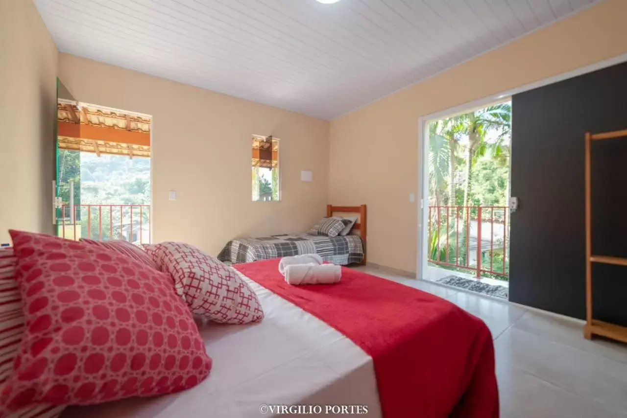 Junior Suite with Balcony in Pousada Recanto da Lu Junior Suite with Balcony in Pousada Recanto da Lu