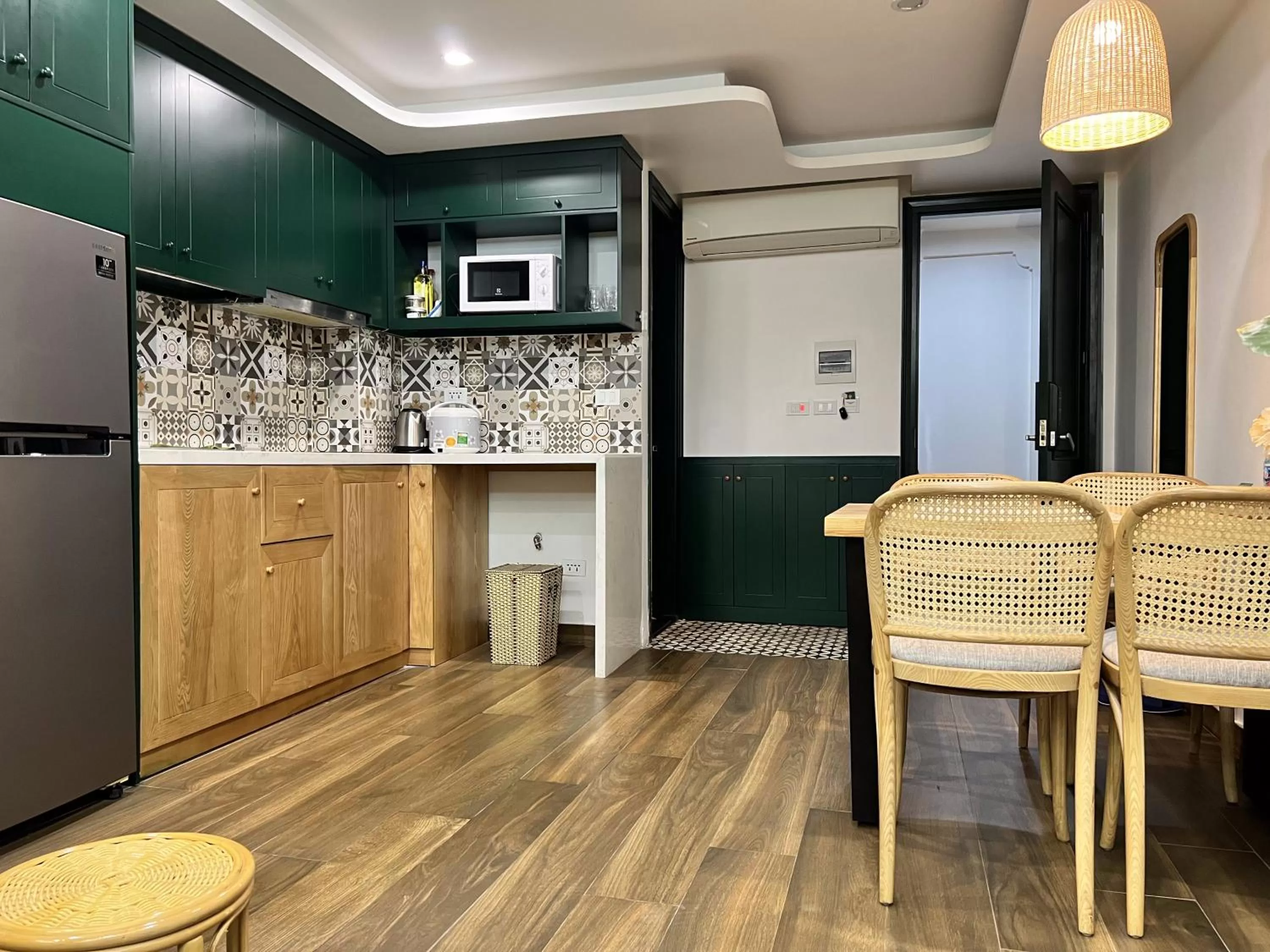 Kitchen or kitchenette, Kitchen/Kitchenette in Lubi House Homestay