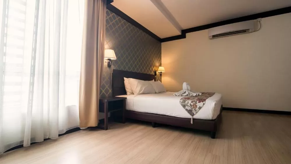 Bed in De' Garden Hotel, Butterworth