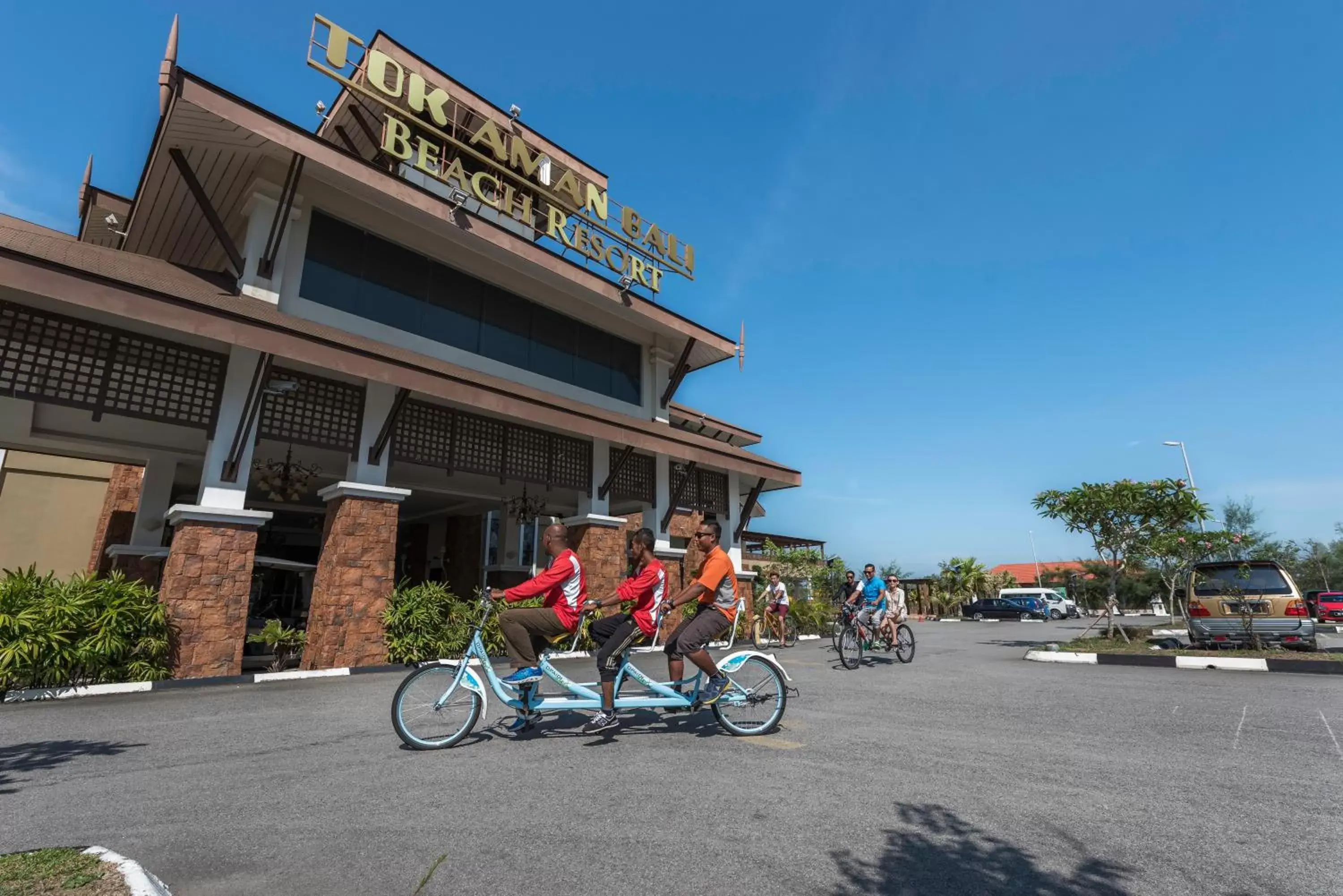 Facade/entrance, Biking in Tok Aman Bali Beach Resort @ Beachfront