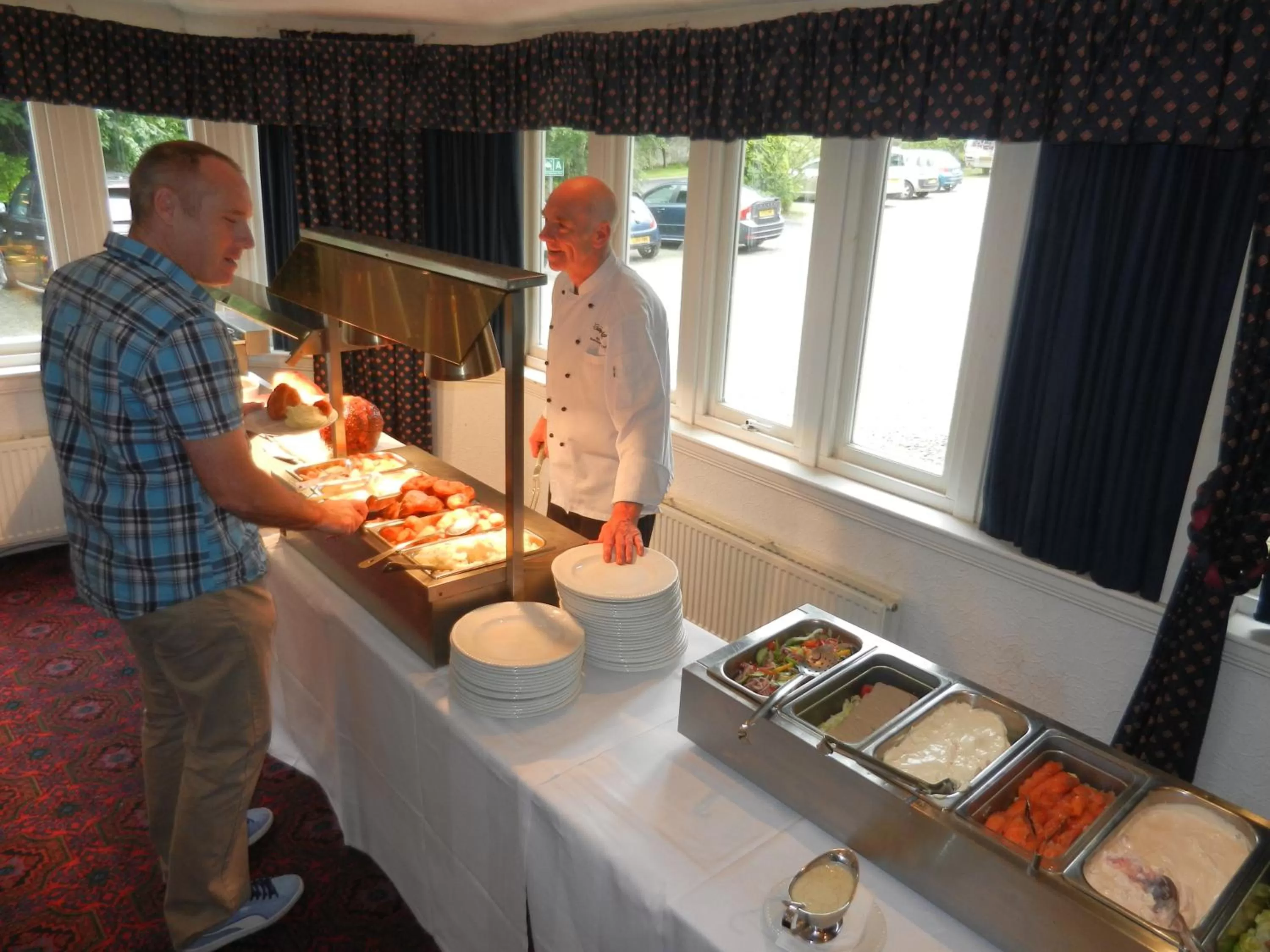 Food in Morangie Hotel Tain