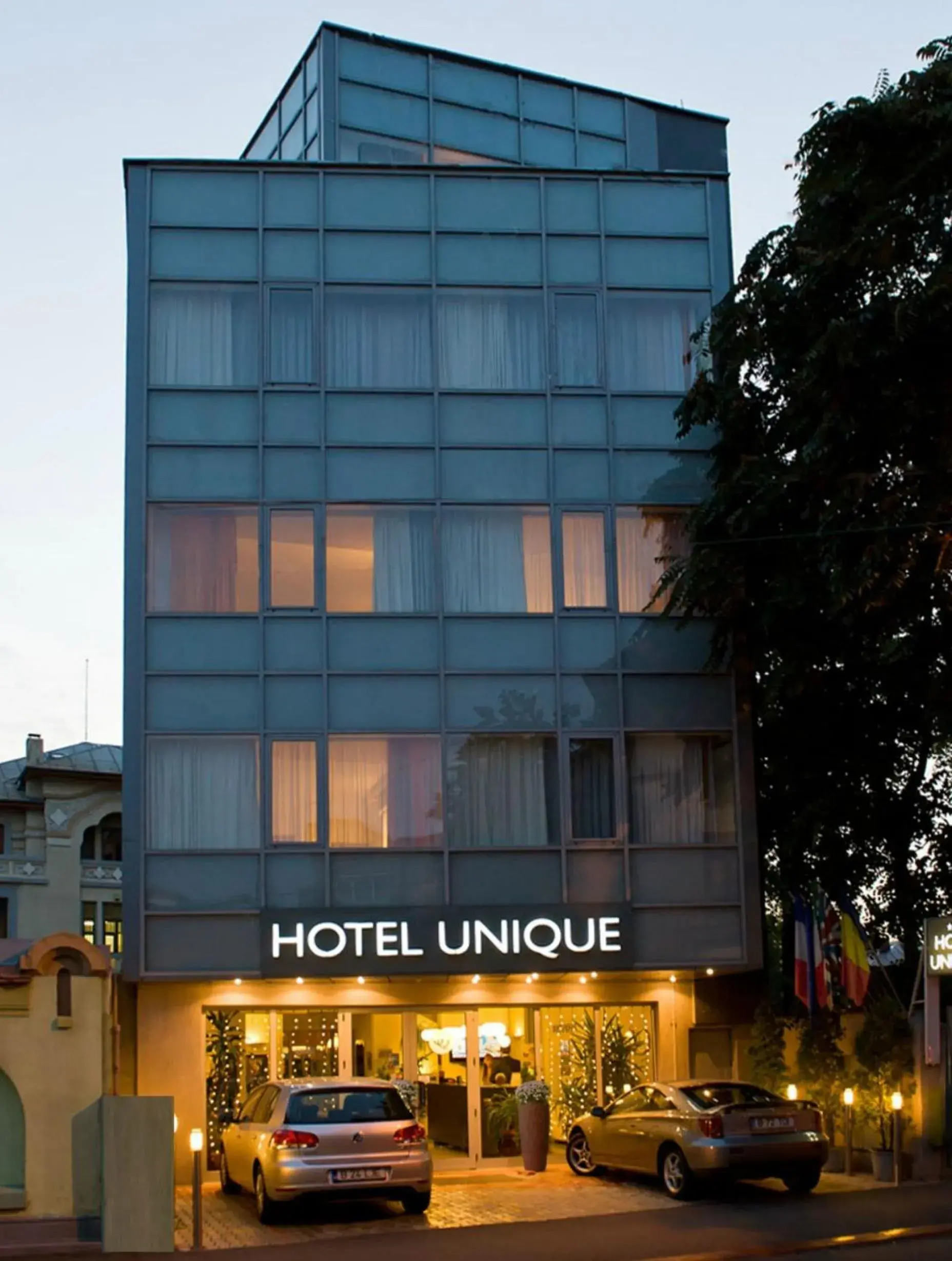 Property Building in Hotel Unique Bucharest