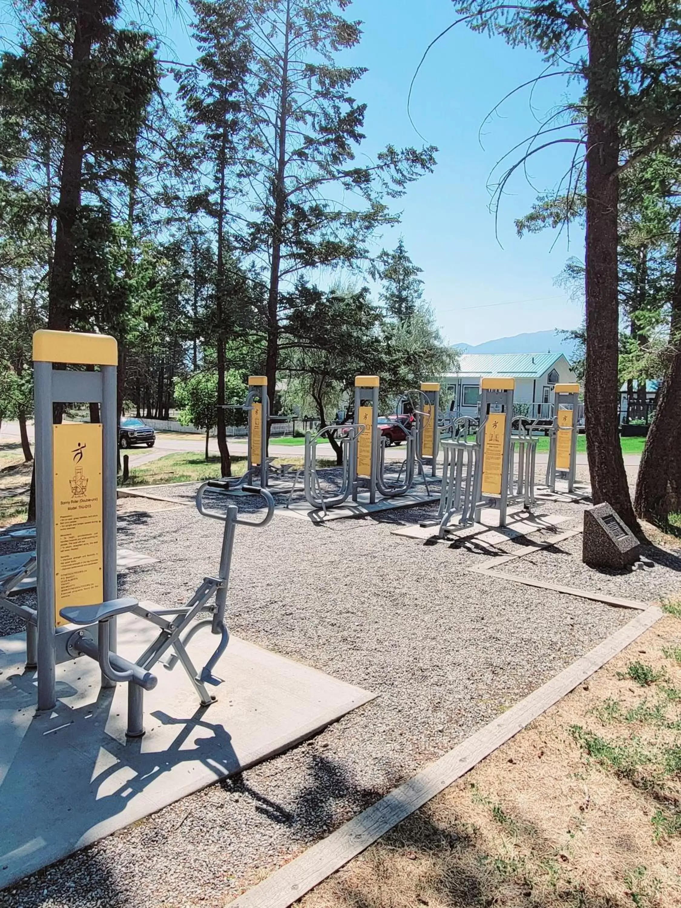 Children play ground, Children's Play Area in Mountain Springs Motel