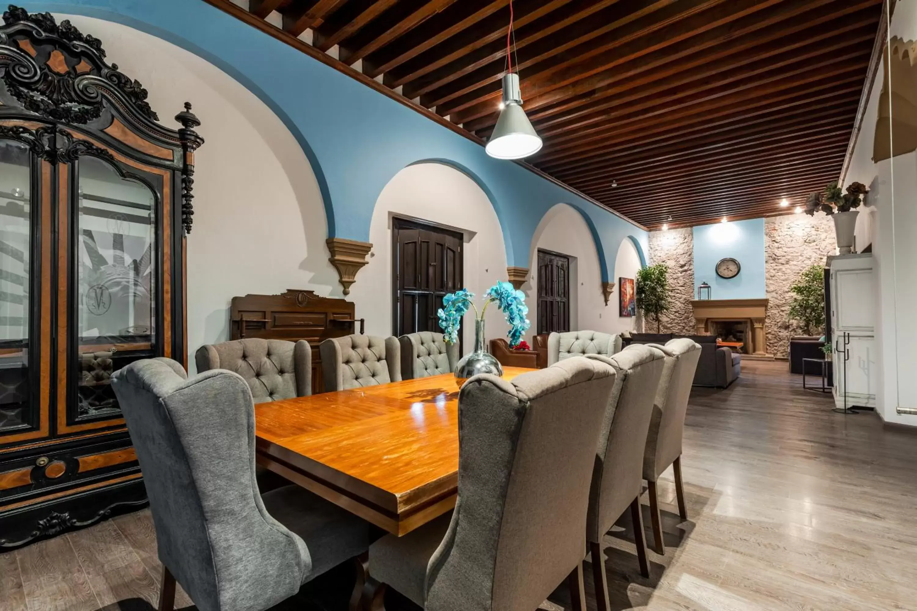 Living room, Dining Area in El Mesón de Santa Rosa