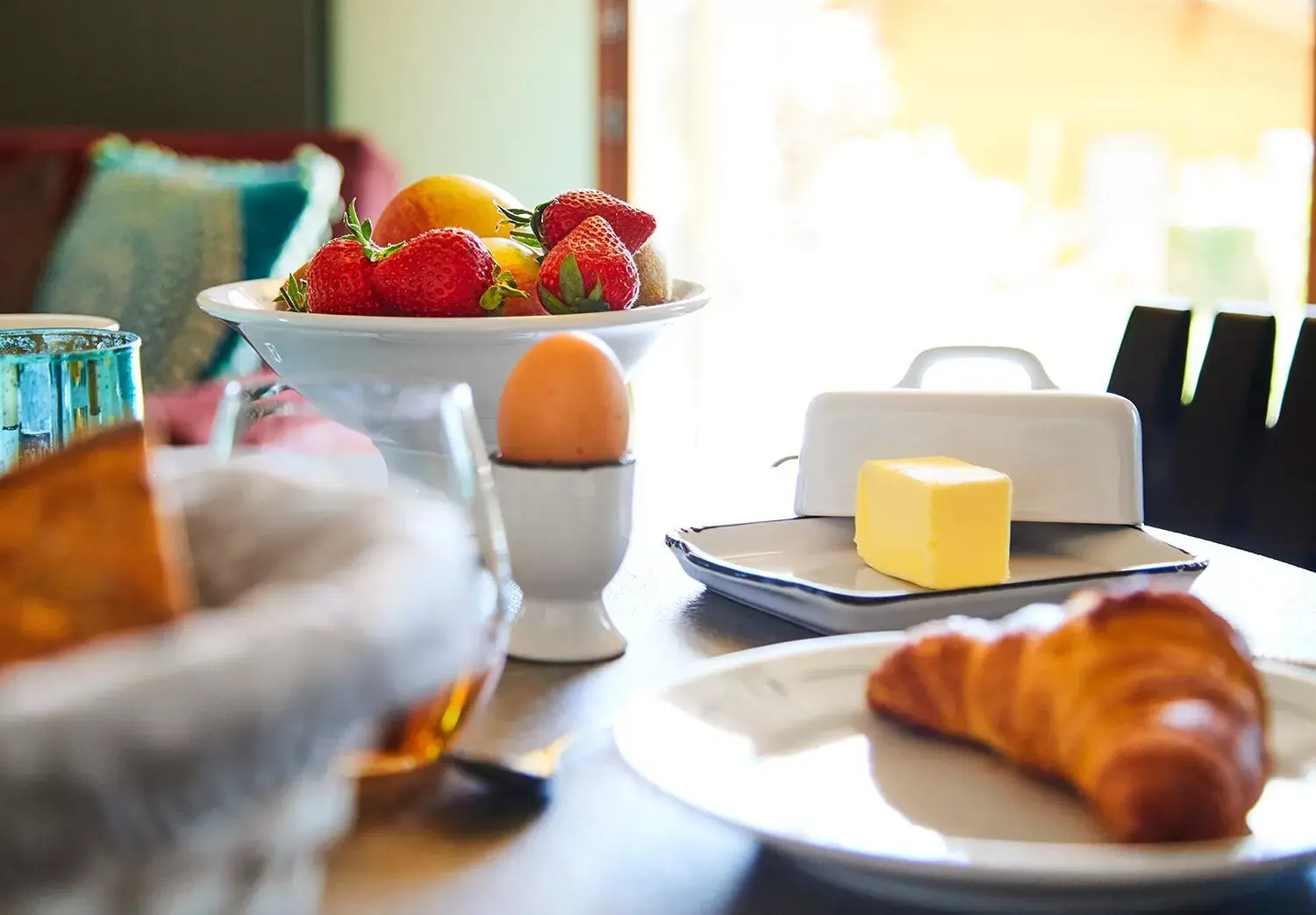 Buffet breakfast, Breakfast in B&B La Forge de Diogne
