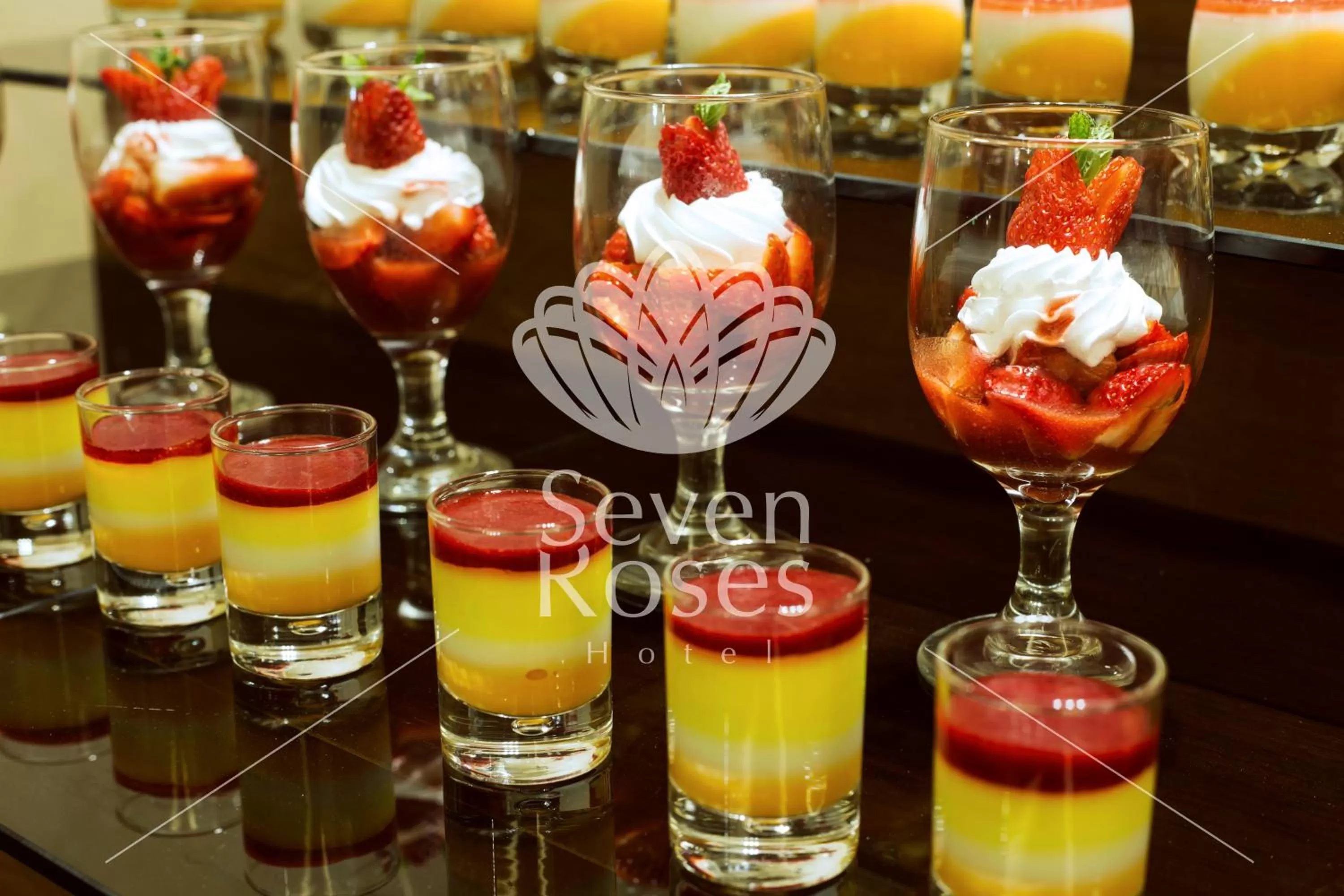 Food and drinks in Seven Roses Hotel