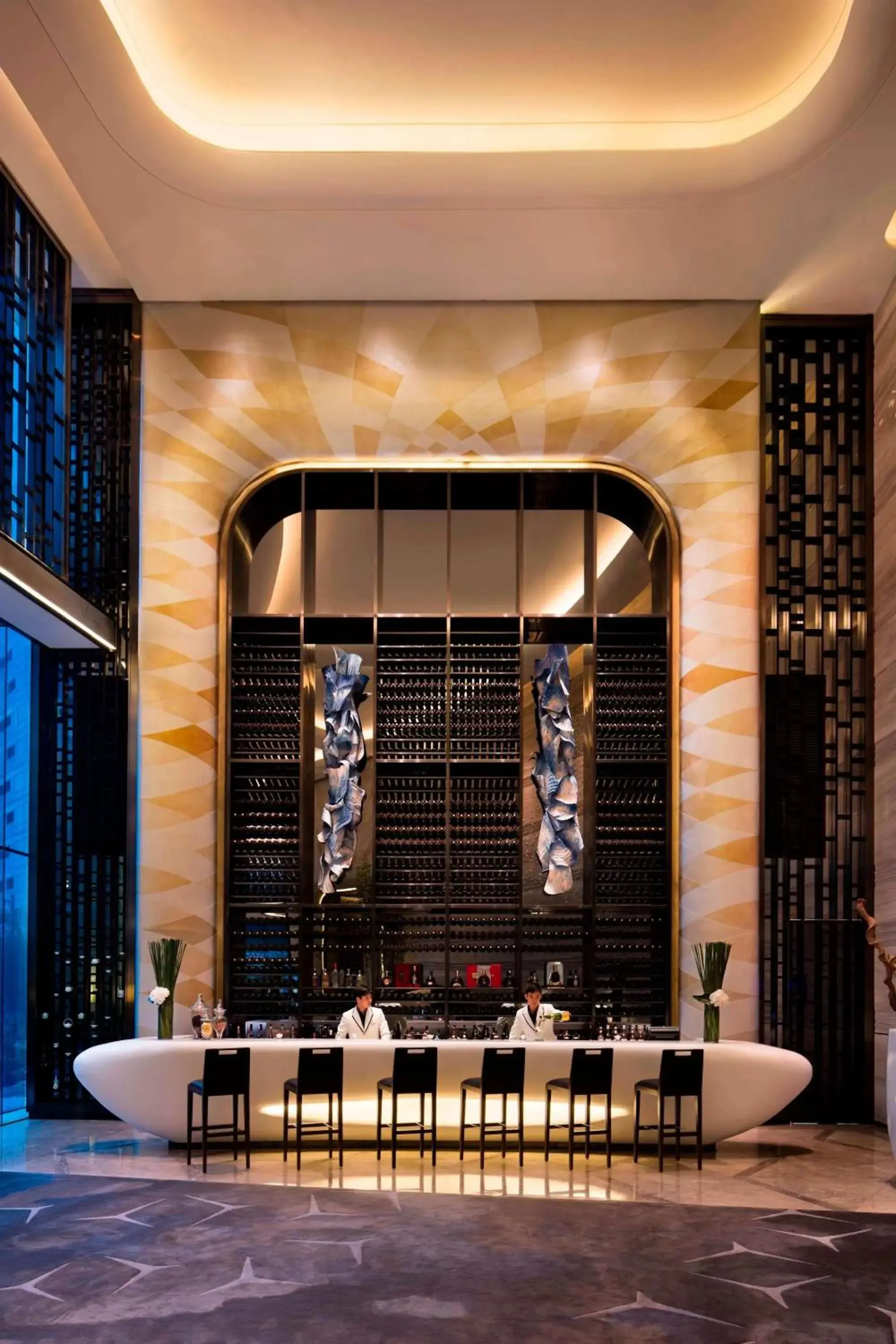 Lounge or bar in JW Marriott Hotel Shenzhen Bao'an International Airport