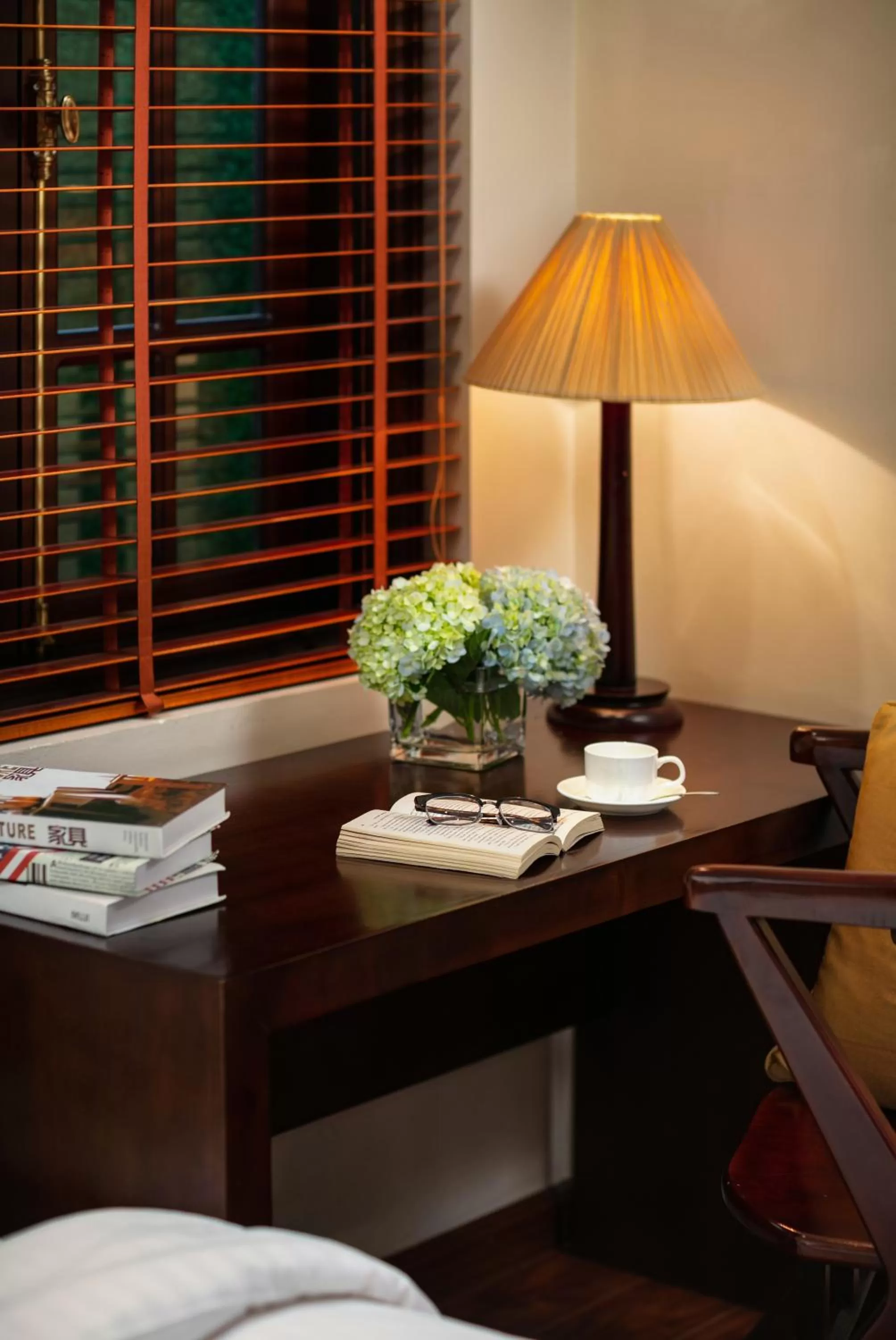 Seating area in Midori Boutique Hotel