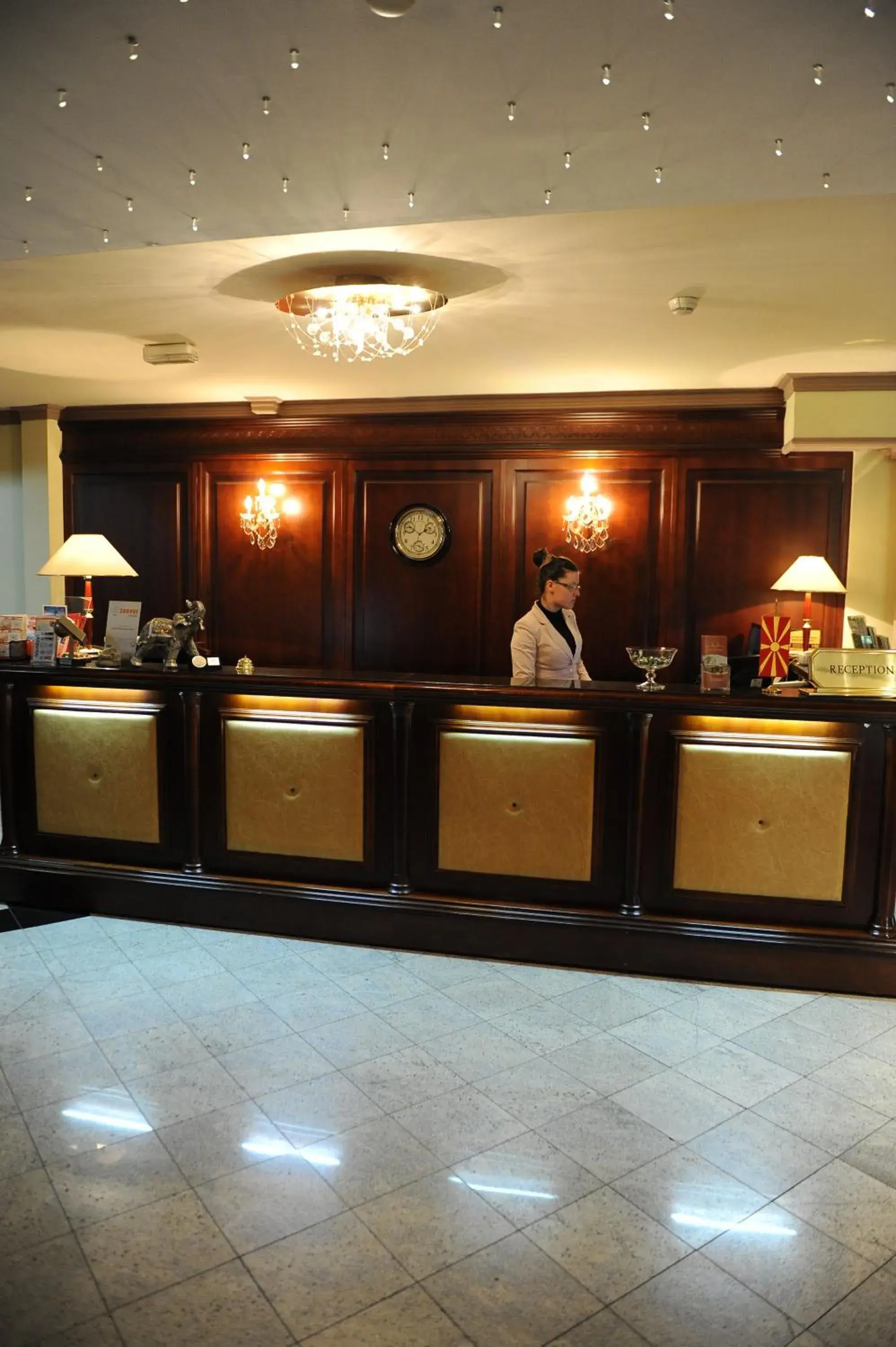 Lobby or reception in Millenium Palace Lobby or reception in Millenium Palace